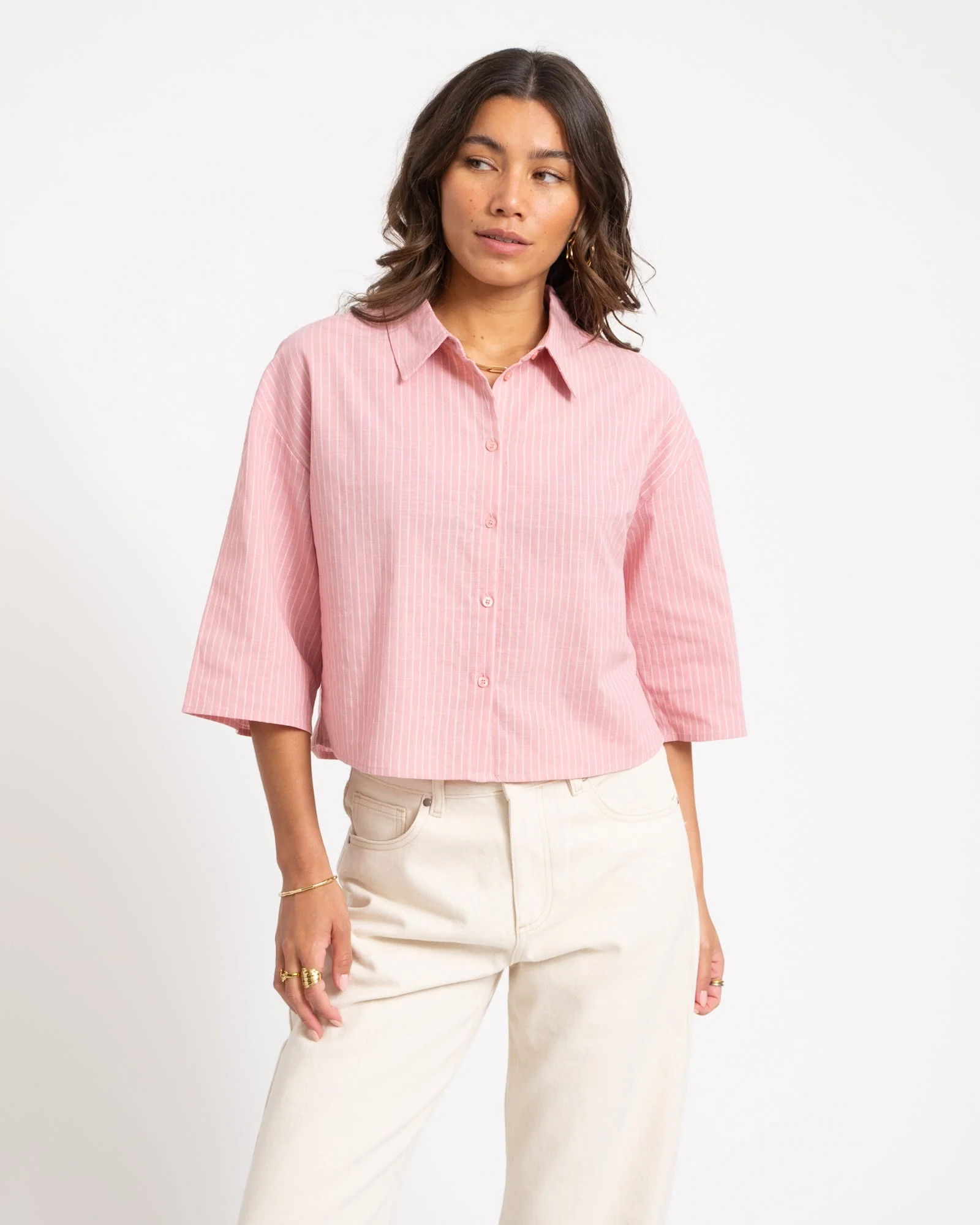 Striped Shirt Pink - Image 3