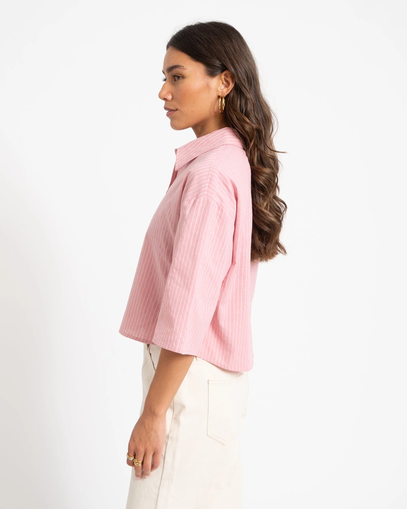 Striped Shirt Pink - Image 4