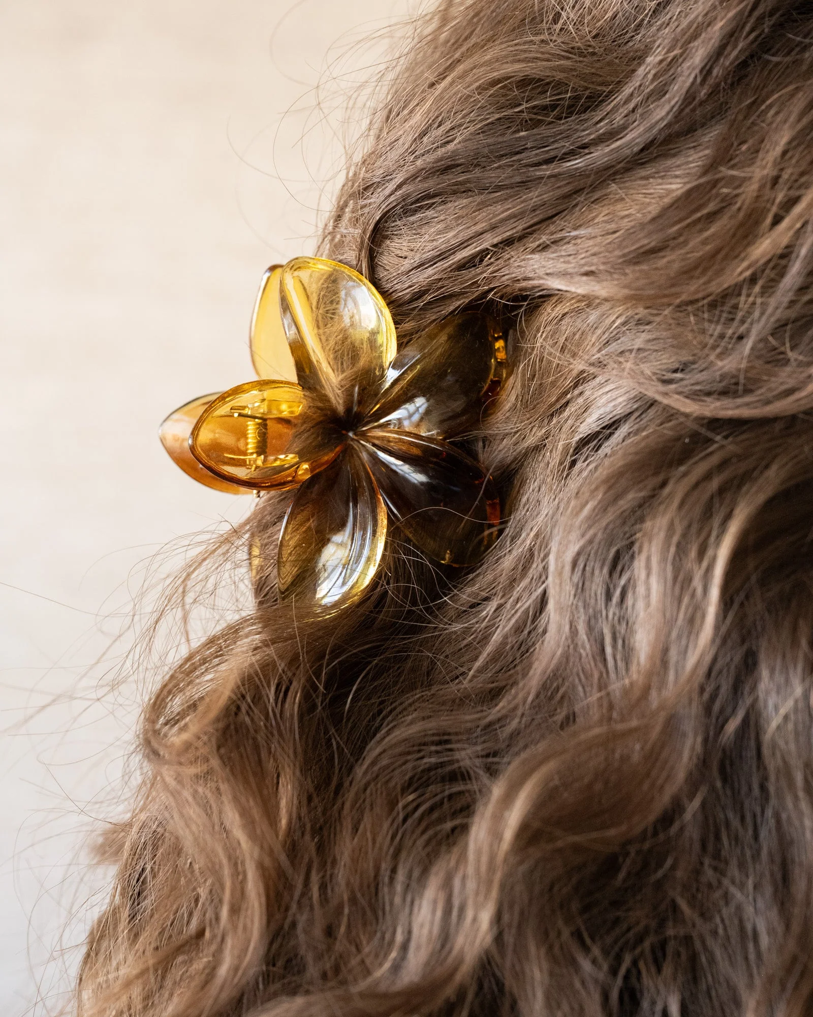 Flower Clip Yellow