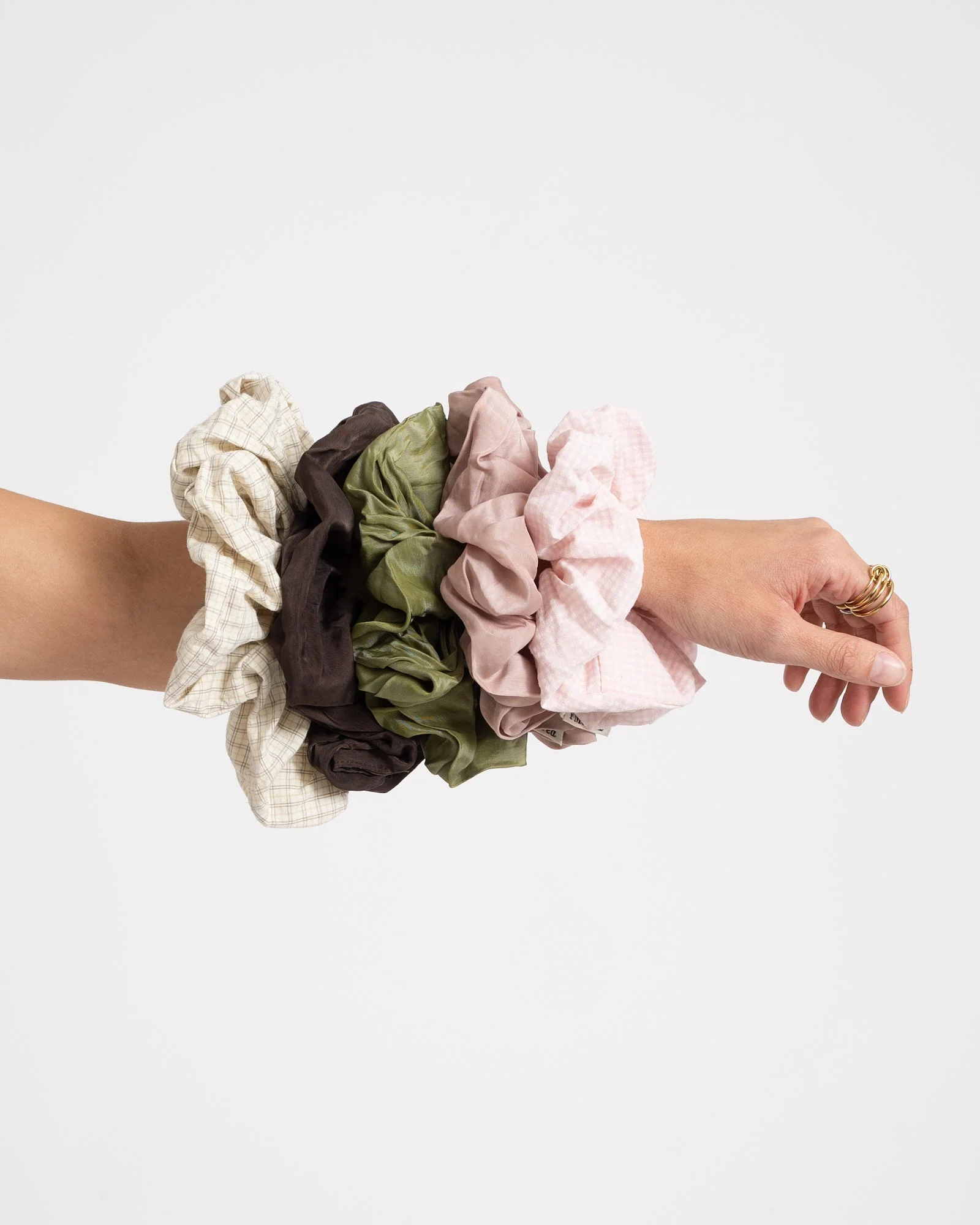 Scrunchie Shimmer Light Pink - Image 3