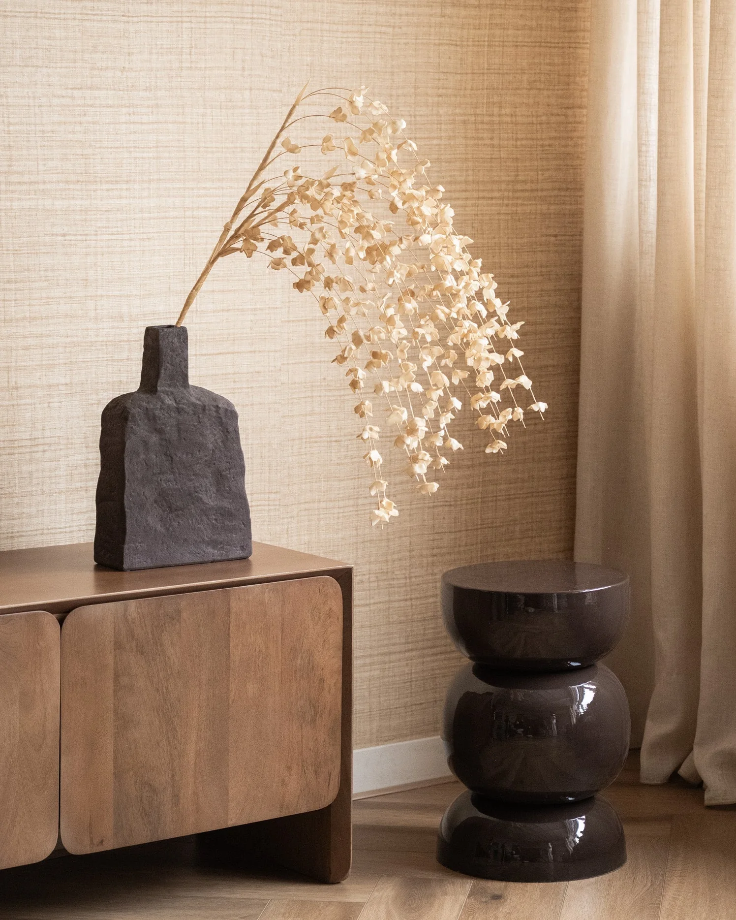 Kunstbloemen Chute Natural