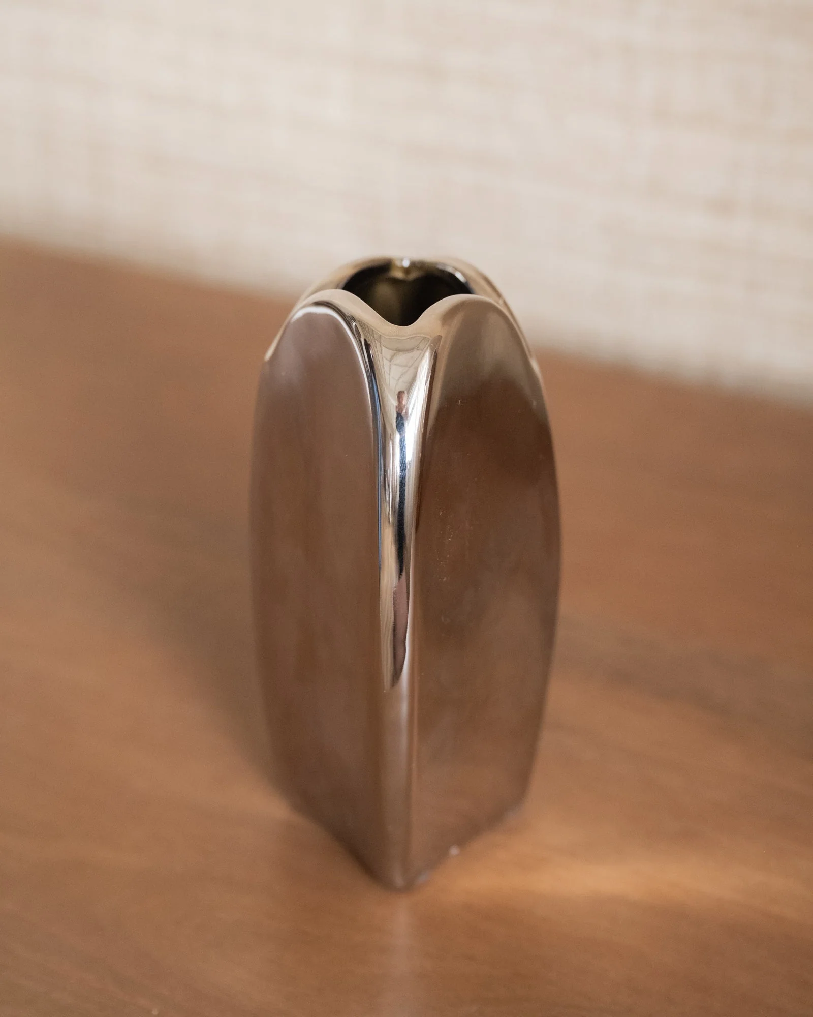 Deco Vaas Heart Chrome - Image 6