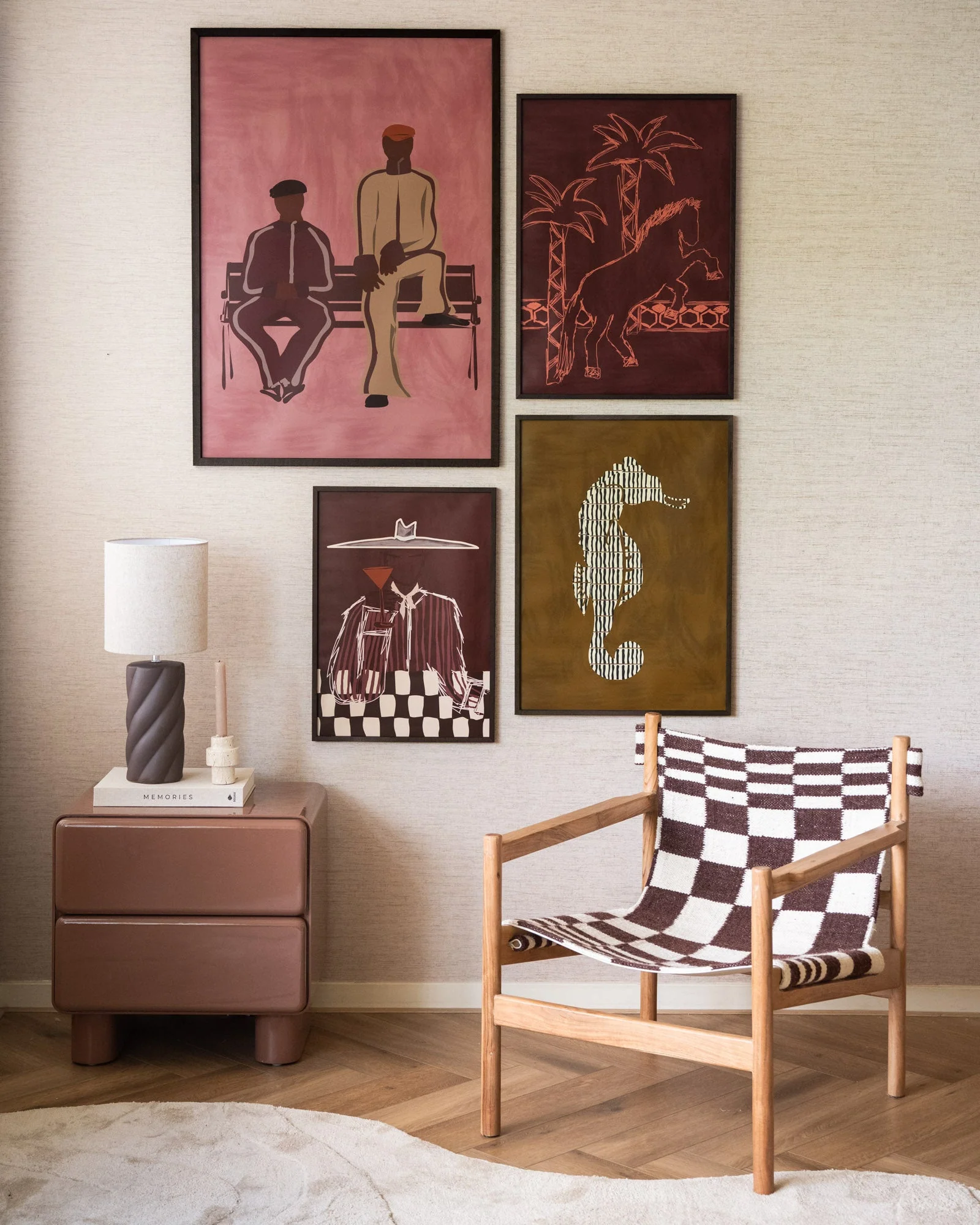TILTIL X ARDWORKS Wall Art Cruz Golden Dust B2 / B1 - Image 4