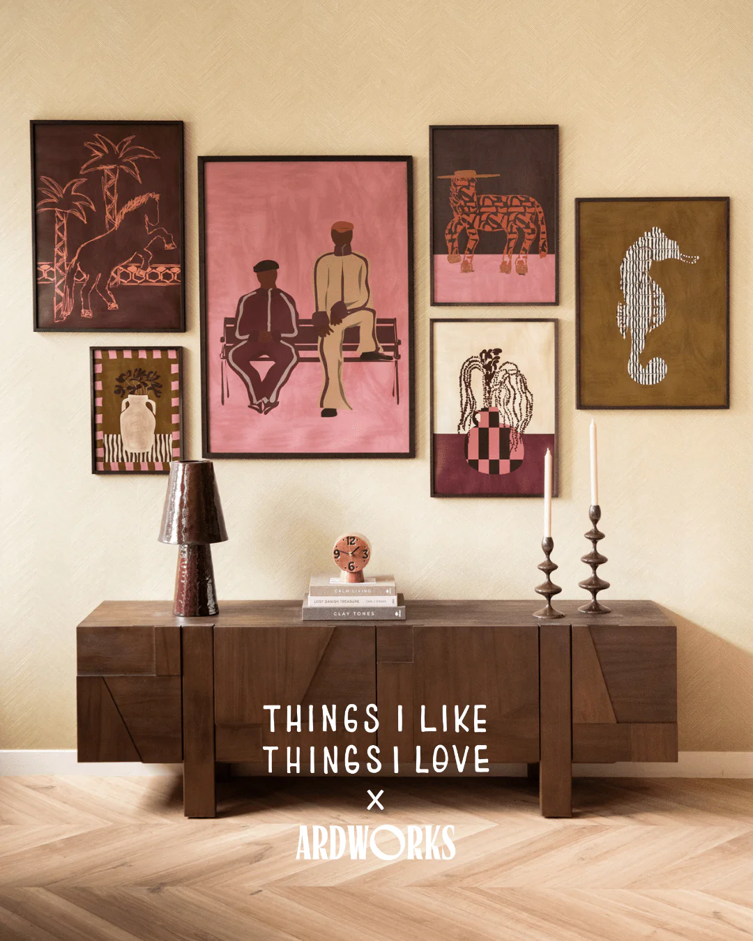 TILTIL X ARDWORKS Wall Art Cruz Golden Dust B2 / B1 - Image 9