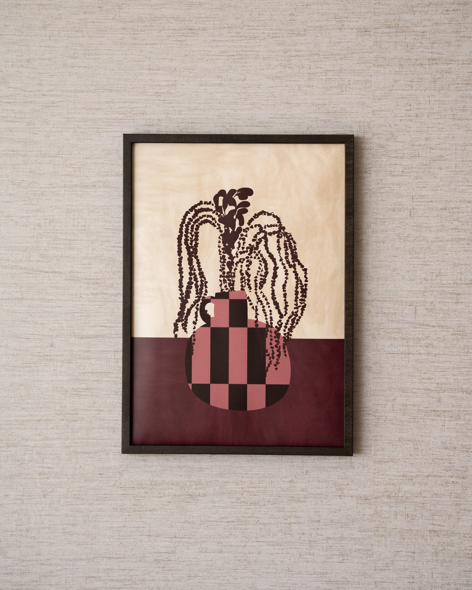 TILTIL X ARDWORKS Wall Art Saddle Squares Blush A3 / A2 - Image 3