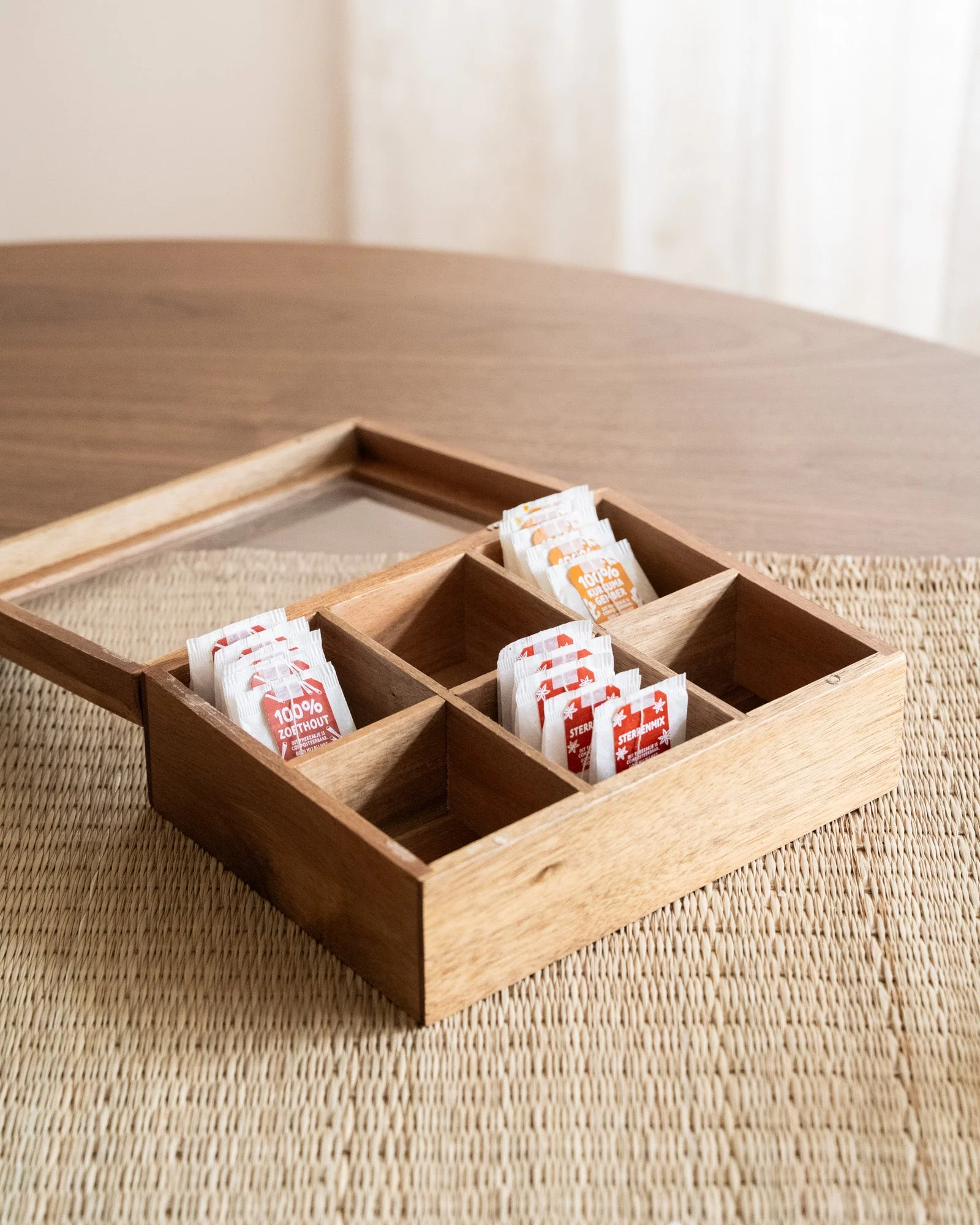 Tea Box Acacia Wood - Image 4