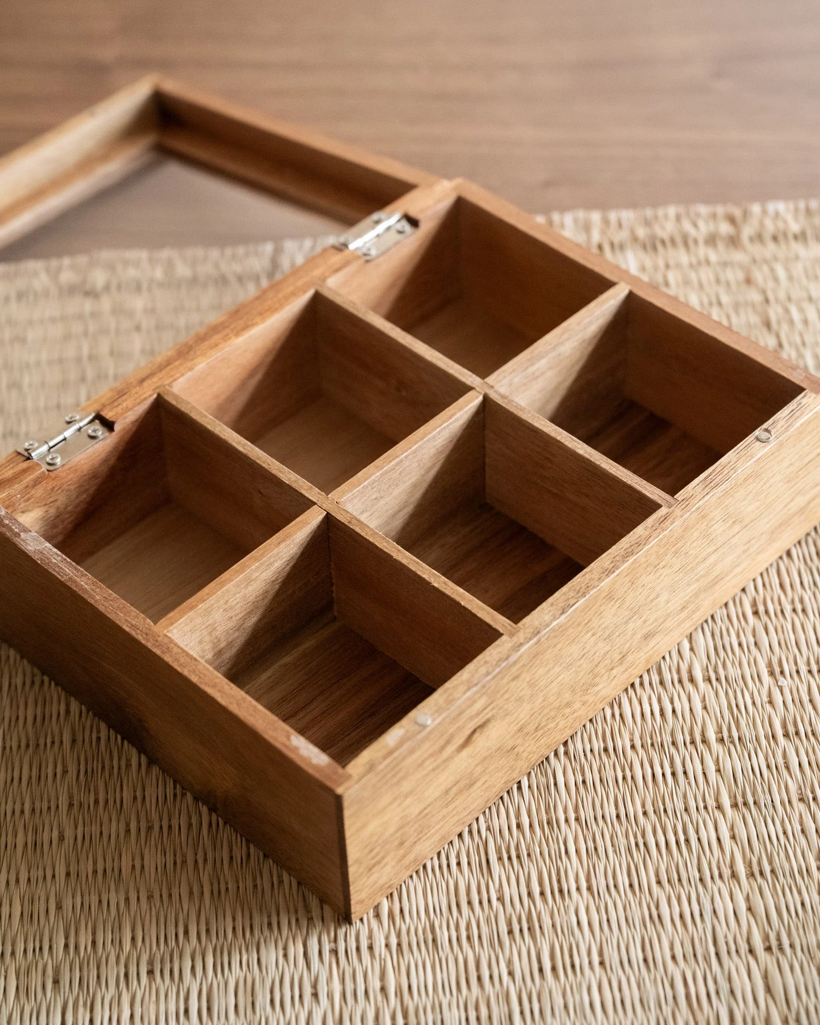 Tea Box Acacia Wood - Image 5