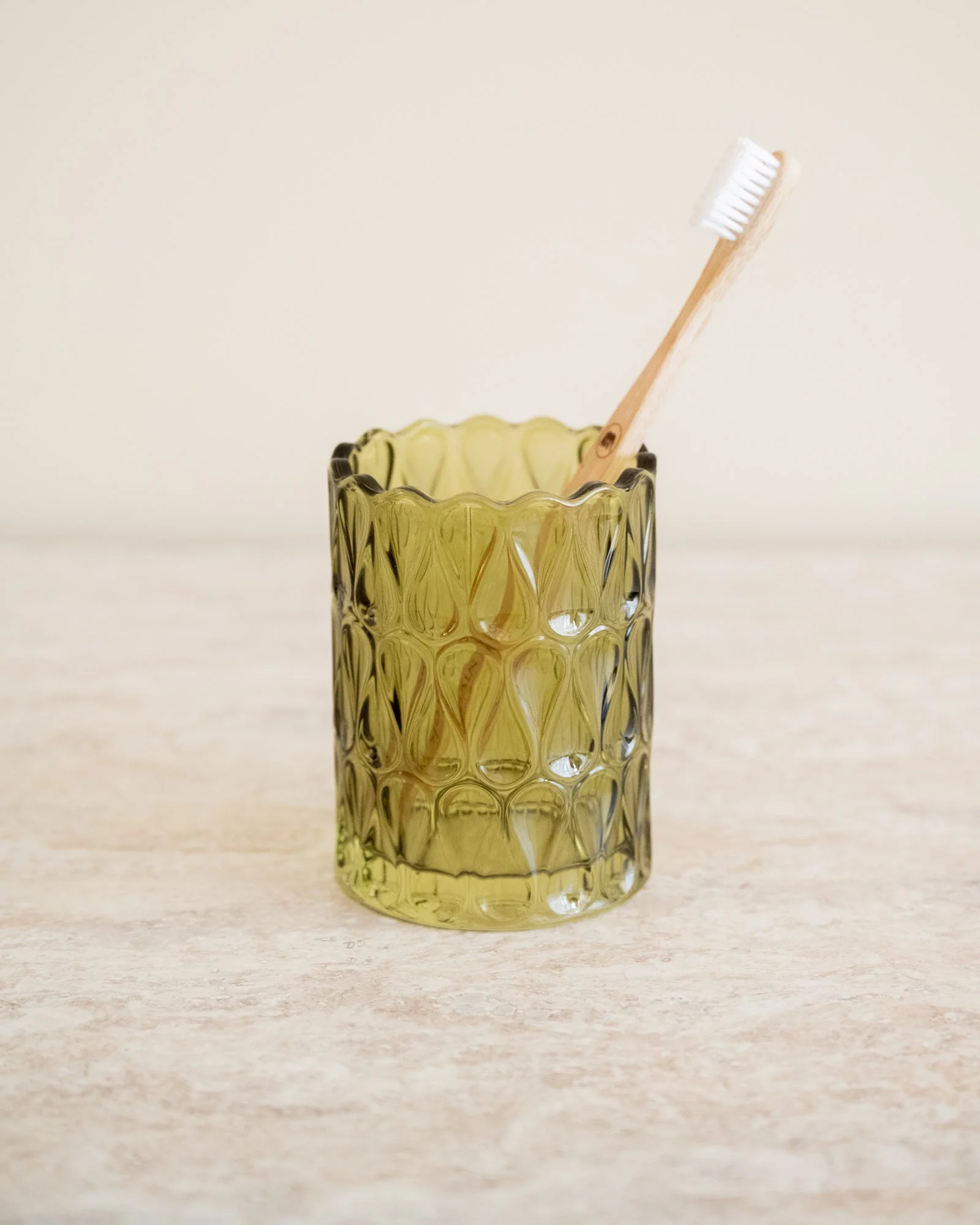 Tandenborstelhouder Pear Glas Groen - Image 2