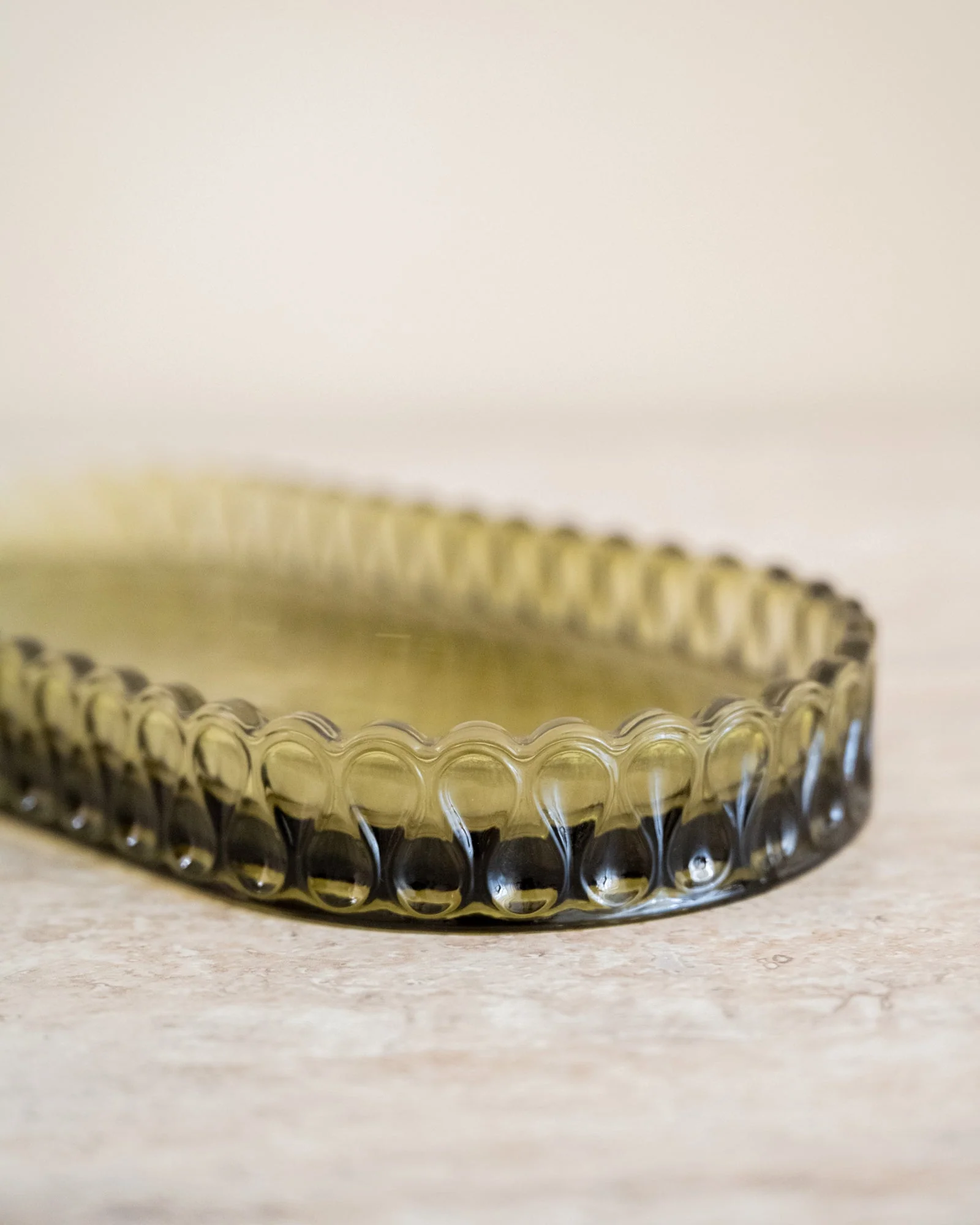 Schaal Pear Glas Groen - Image 4