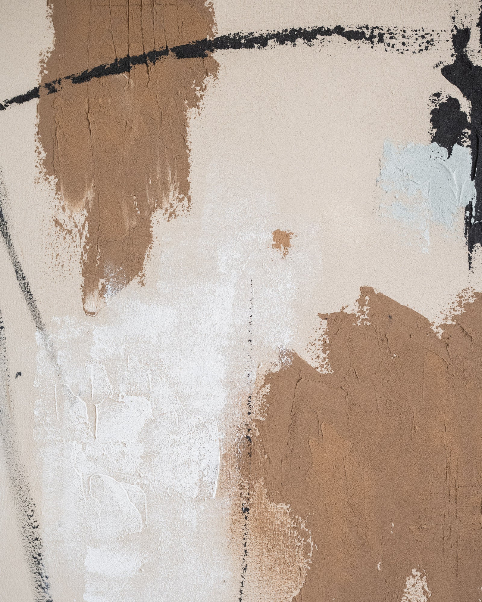 Hand-Painted Wall Art Esauira Brown - Image 3