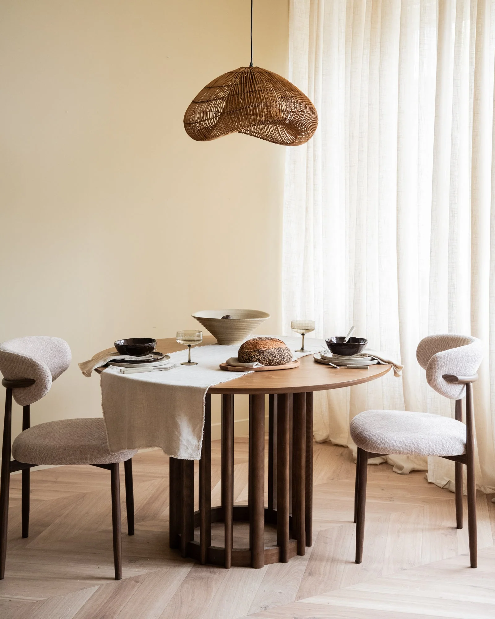 Dining Chair Kumo Beige - Image 2