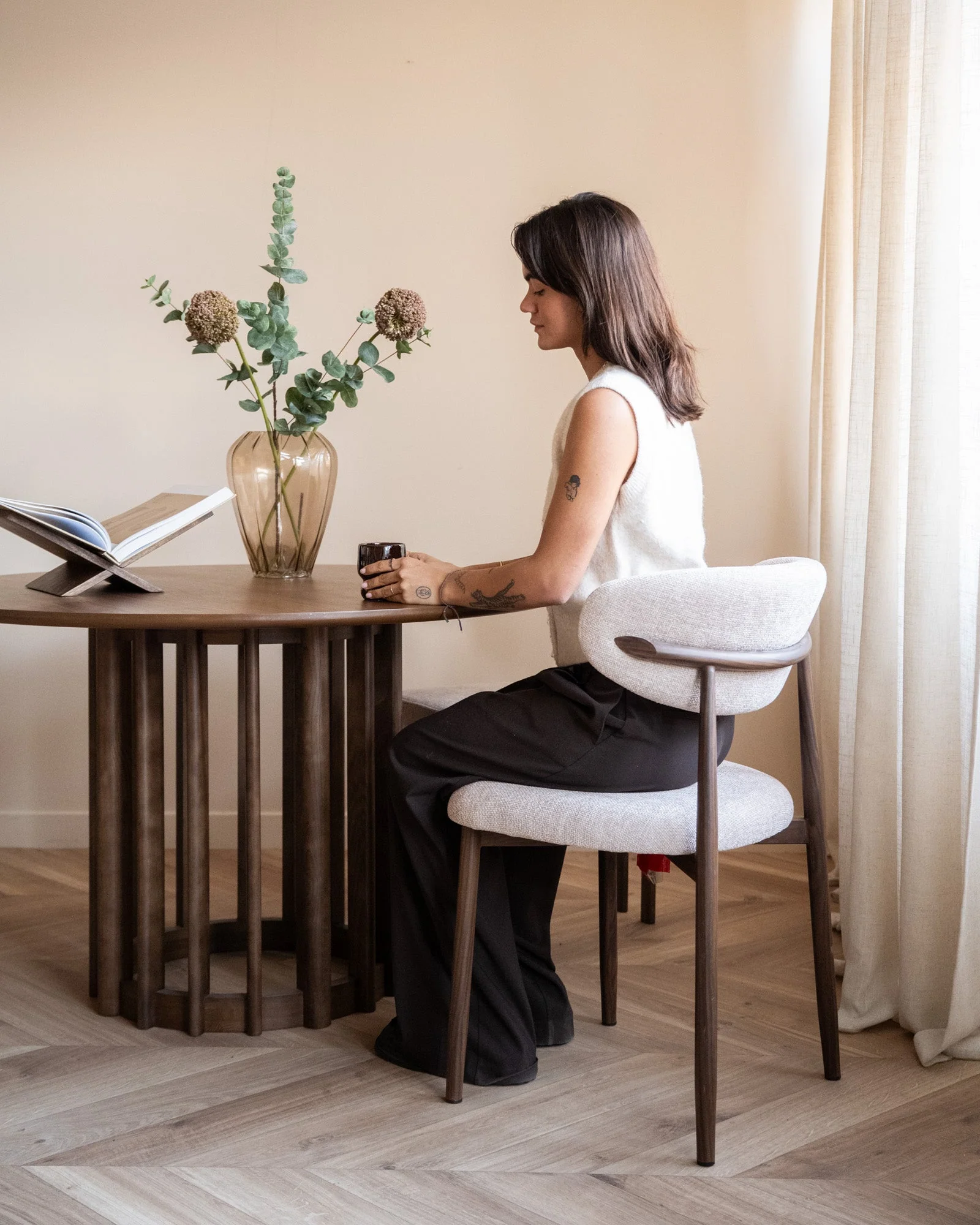 Dining Chair Kumo Beige - Image 5