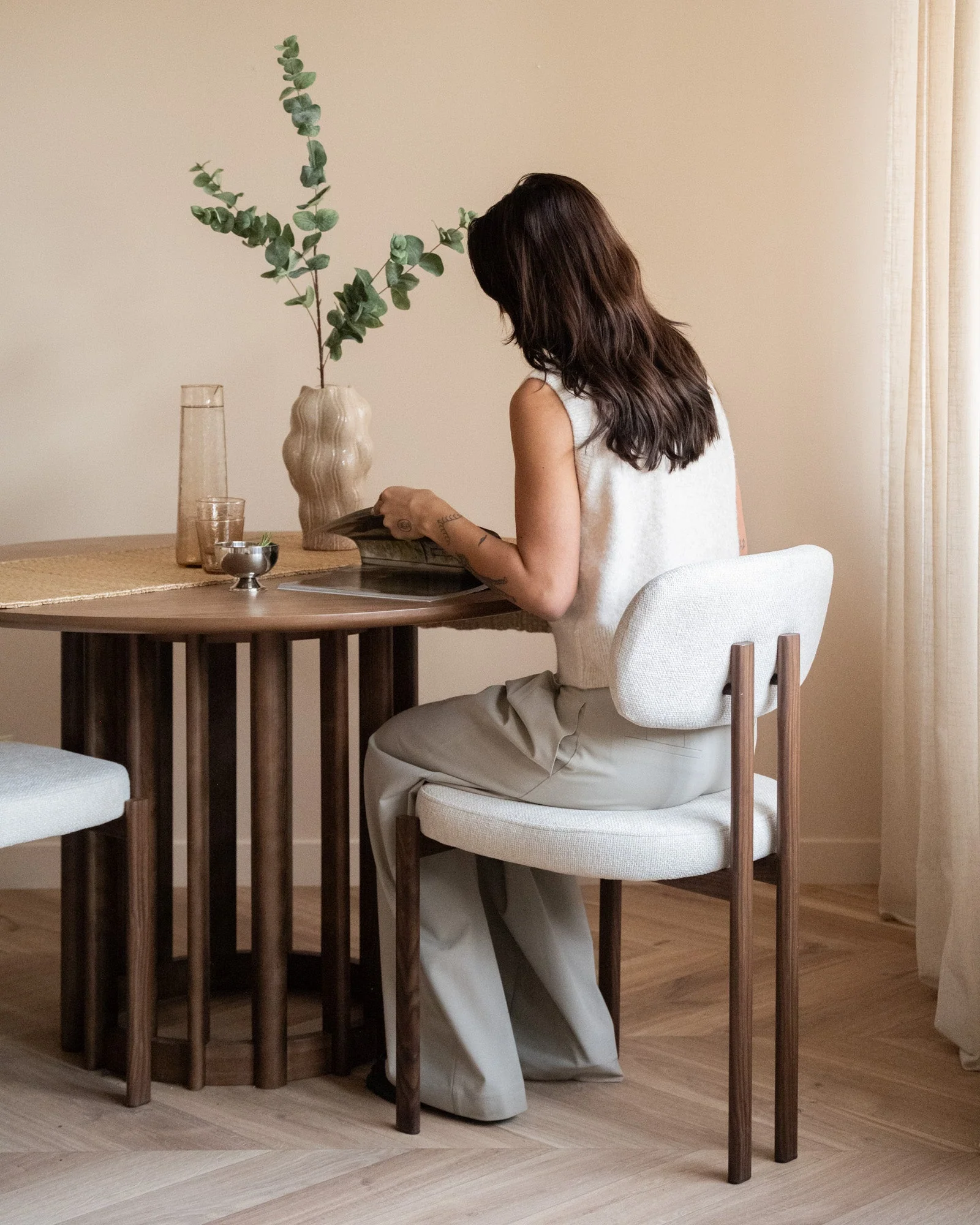 Dining Chair Nami Cream - Image 3