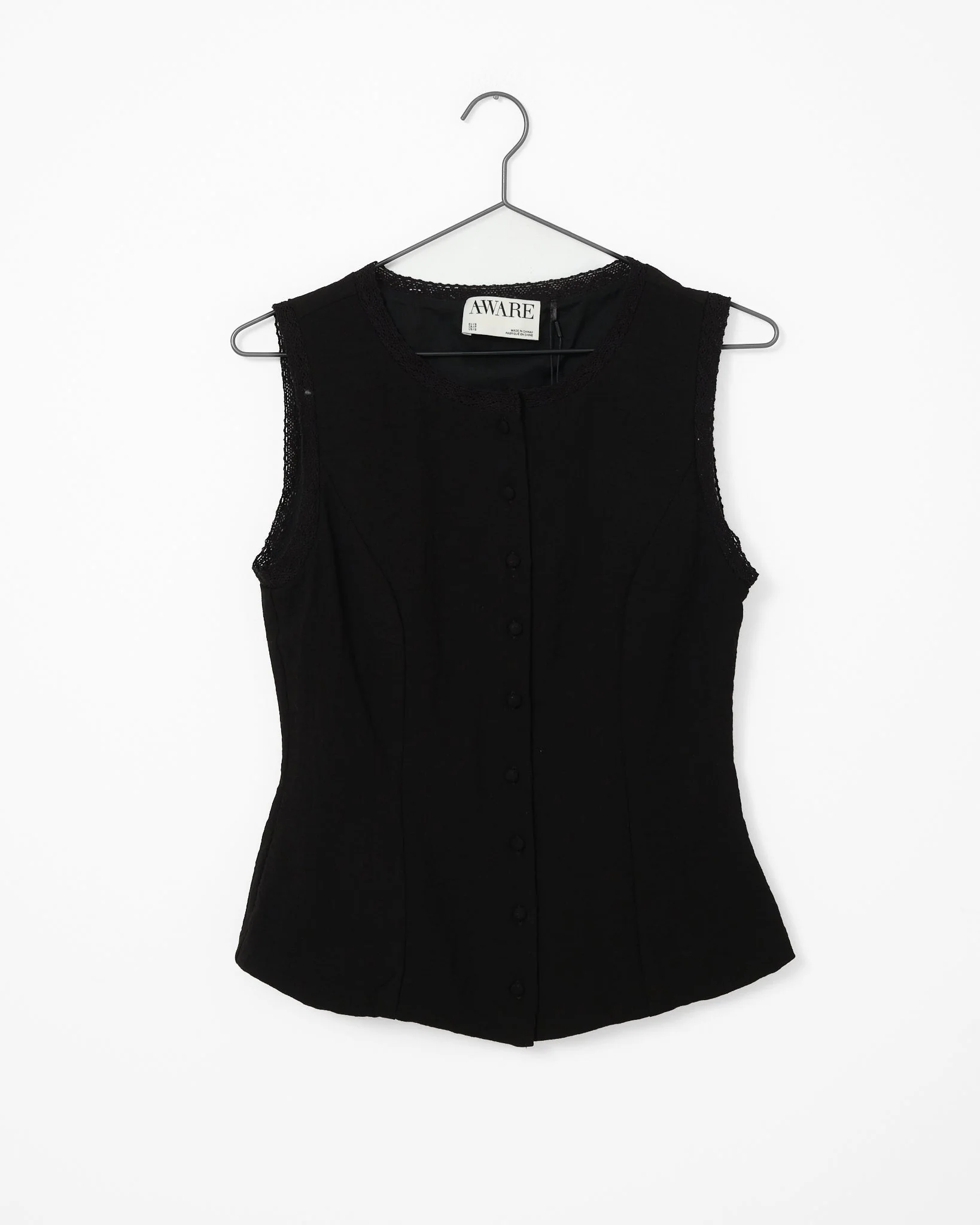 Aware Lise O-neck Top Black - Image 8