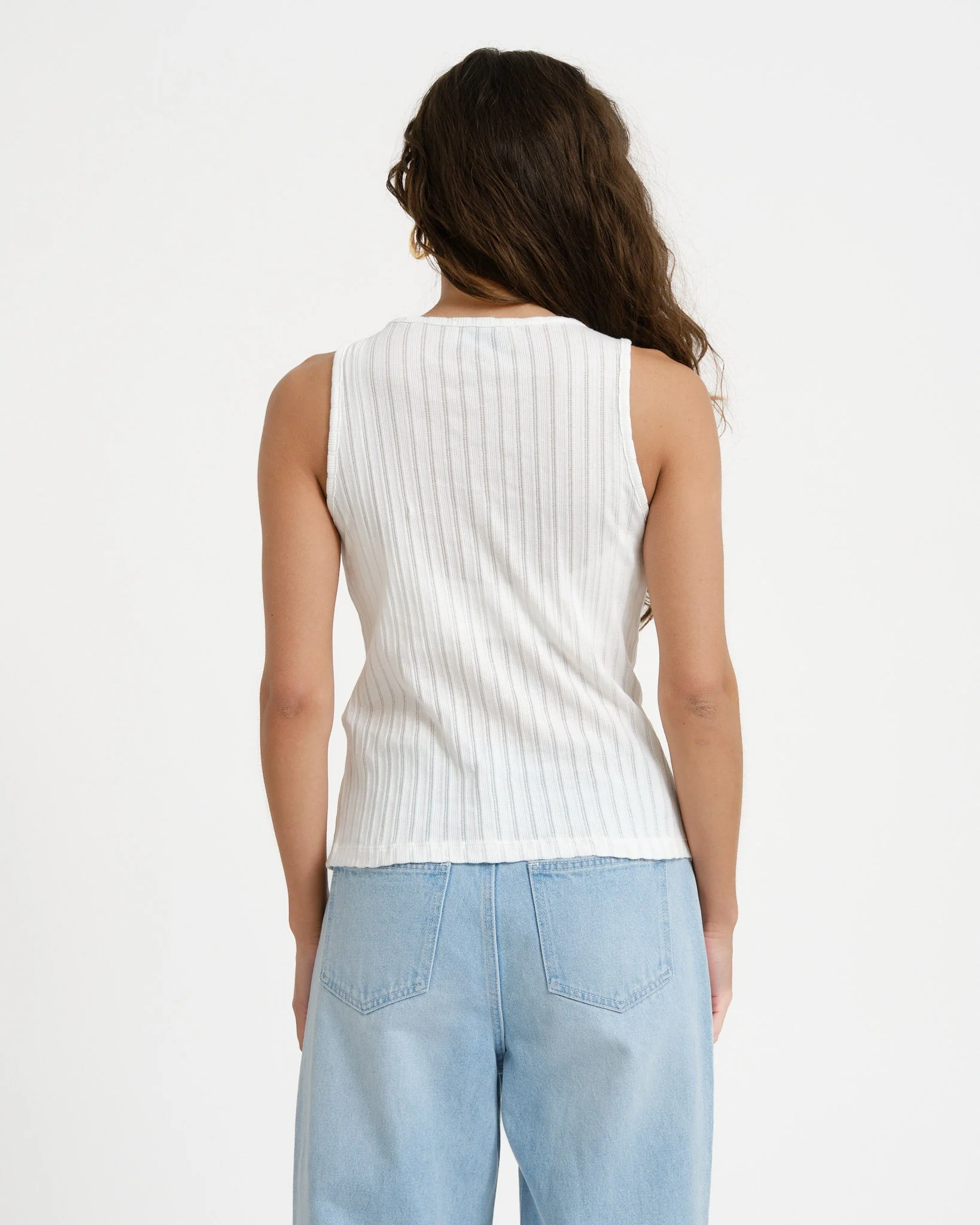 Aware Blythe O-Neck Top Snow White - Image 5