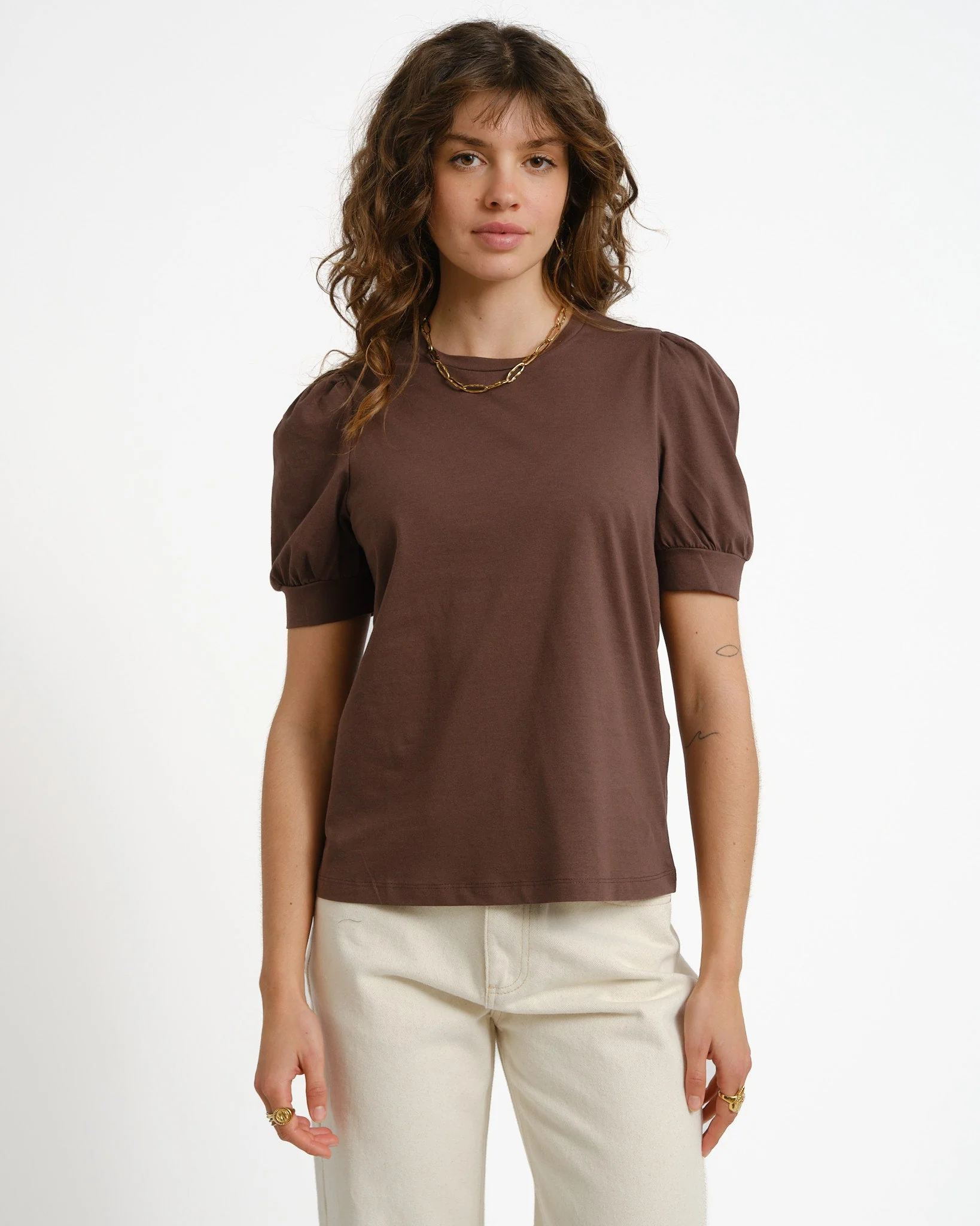 Aware Kerry O-neck Top Chocolate Martini - Image 2
