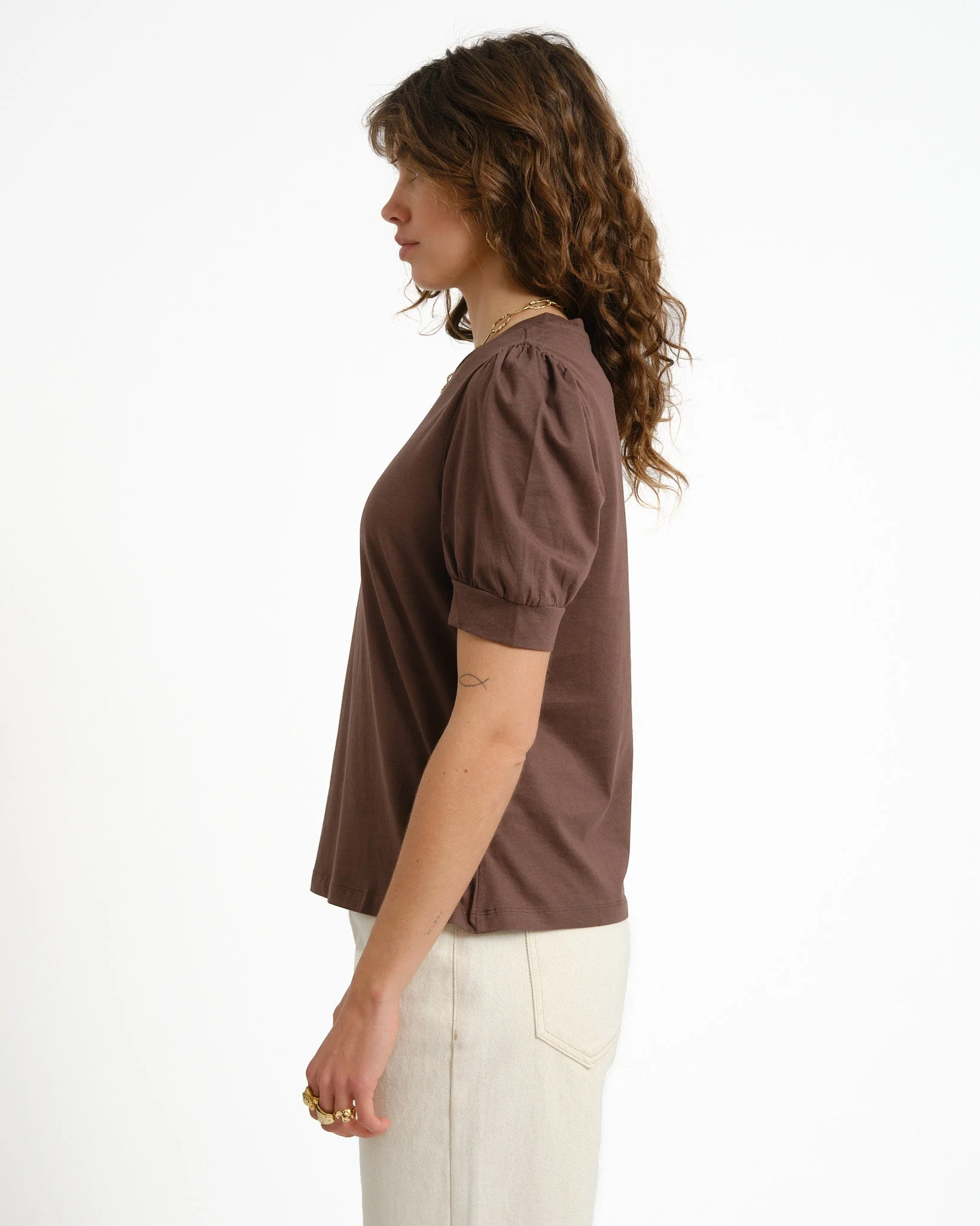 Aware Kerry O-neck Top Chocolate Martini - Image 3