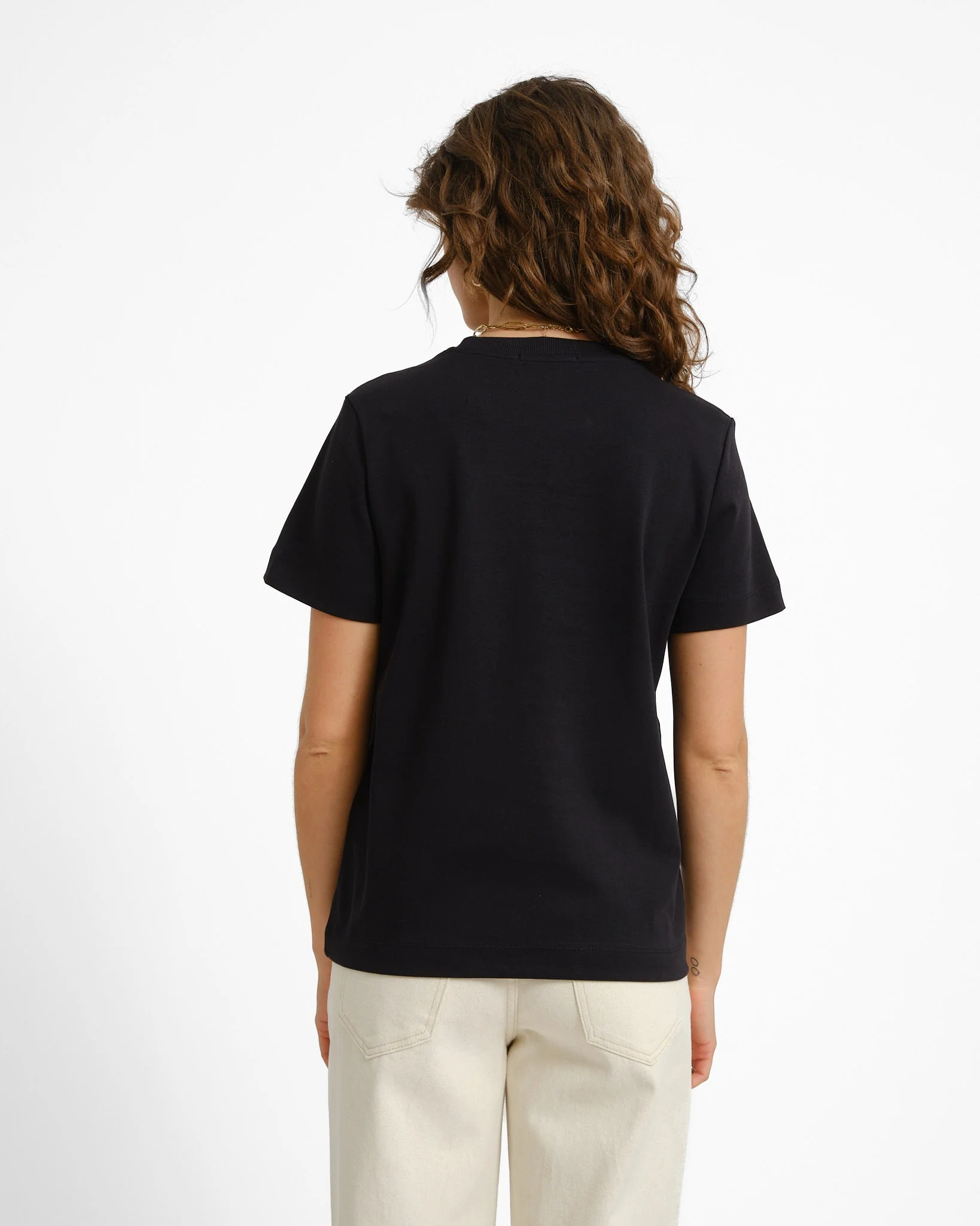 Aware Naima O-Neck T-Shirt Black - Image 5