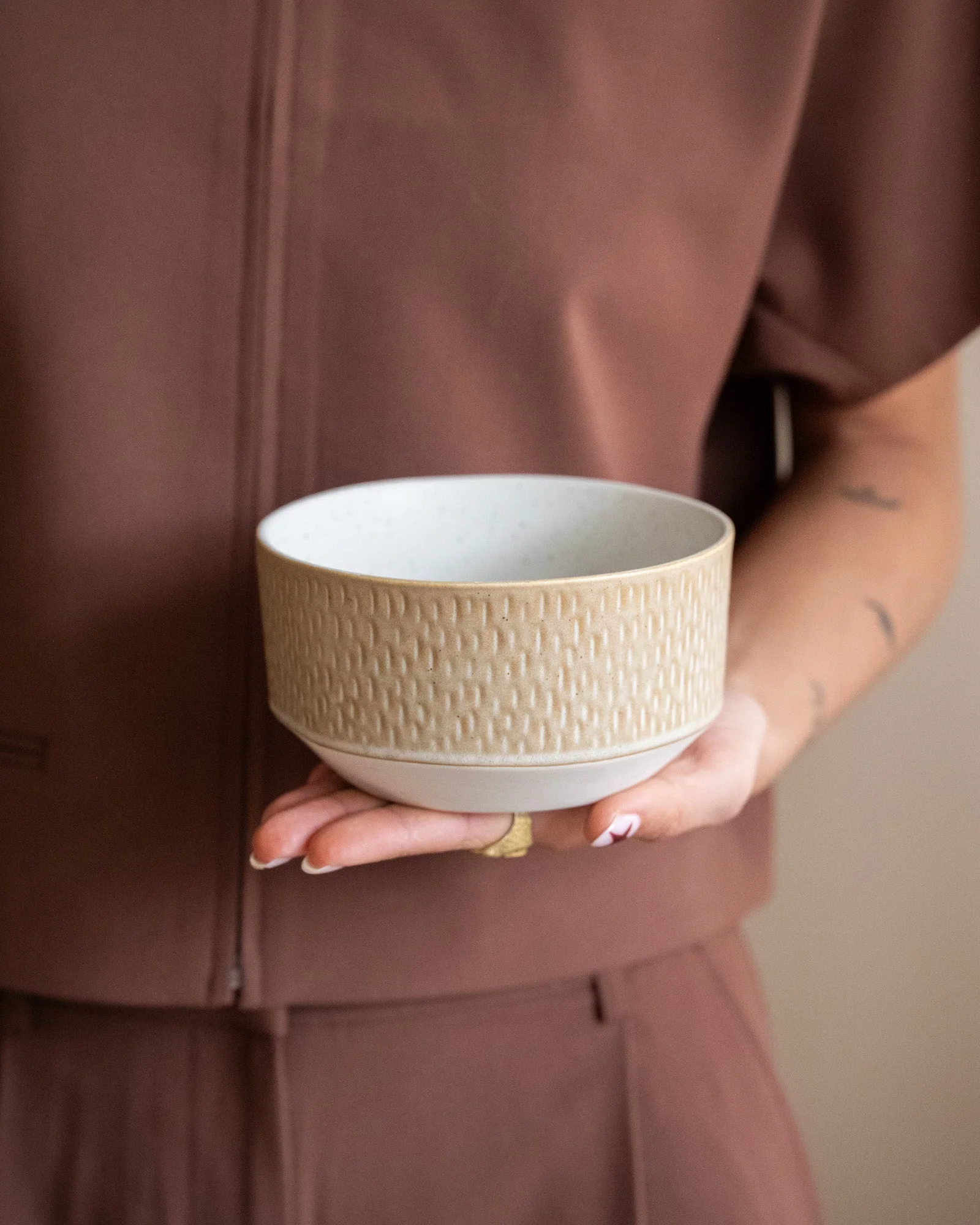 Miyaki Bowl Stripes / Hammered - Image 8
