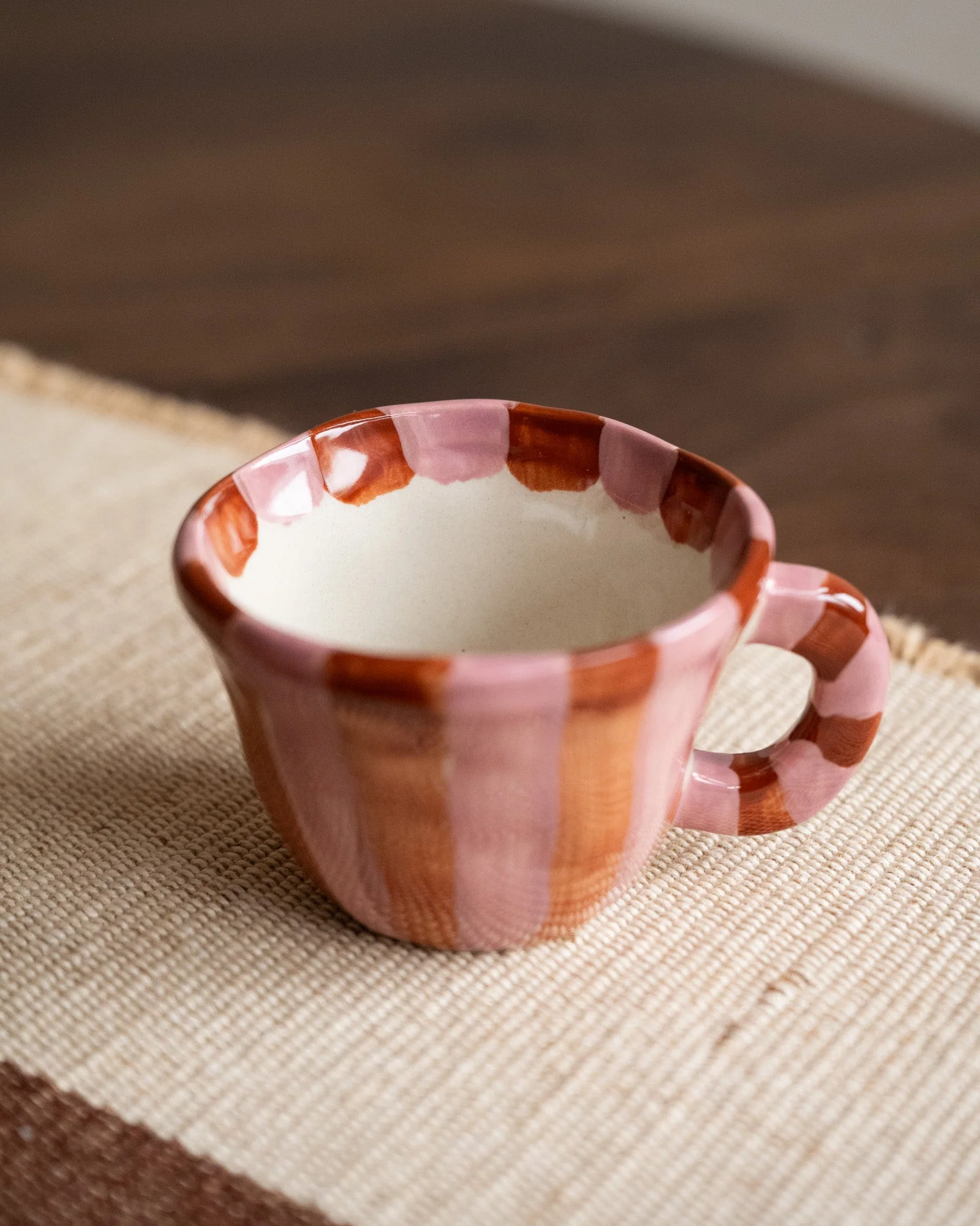 Bloomingville Small Mug Nini Pink Stripe - Image 3