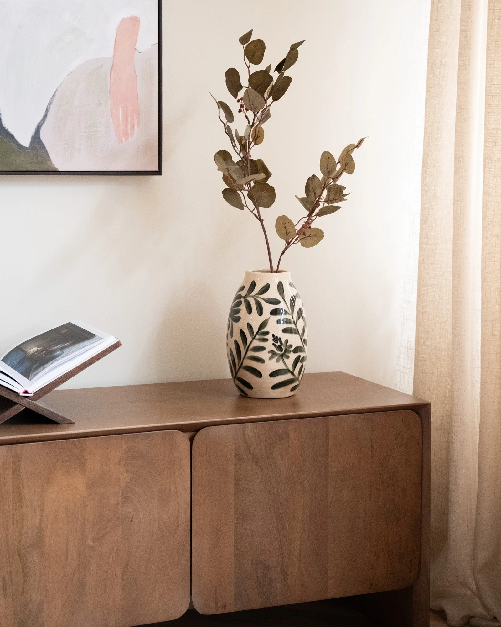 Bloomingville Kunstbloemen Eucalyptus Brown - Image 5