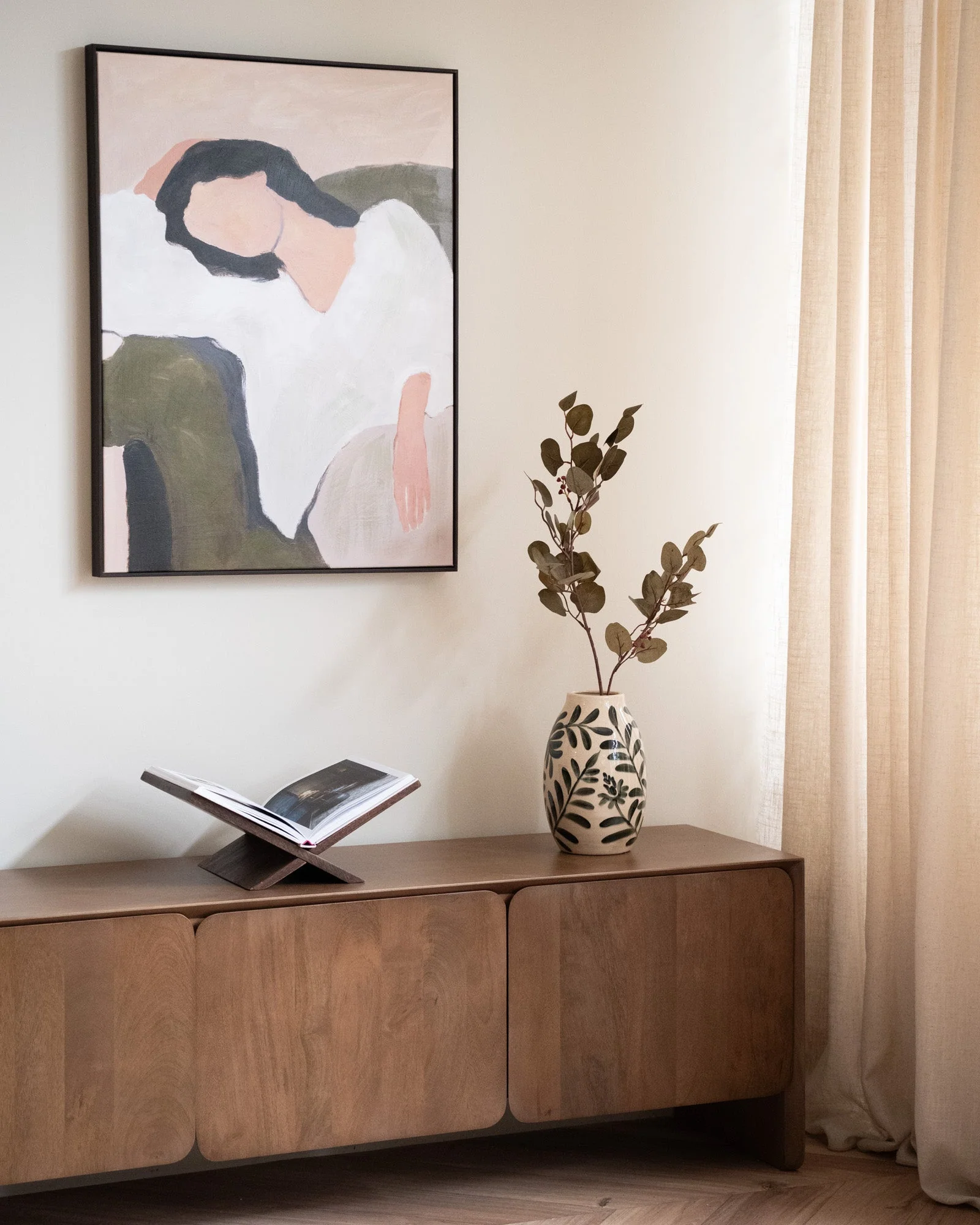 Bloomingville Kunstbloemen Eucalyptus Brown - Image 7
