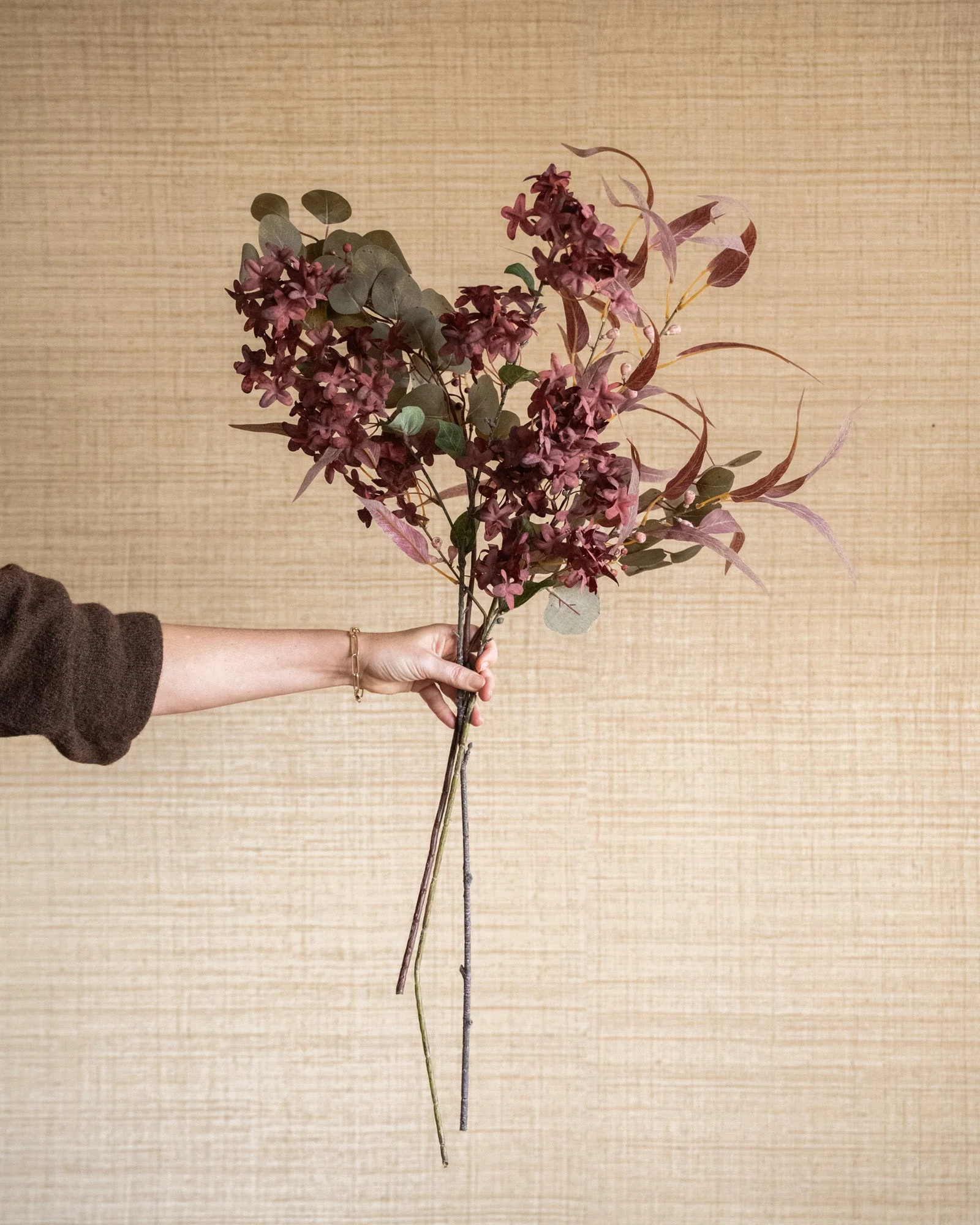 Kunstbloemen Myrtle Burgundy - Image 5