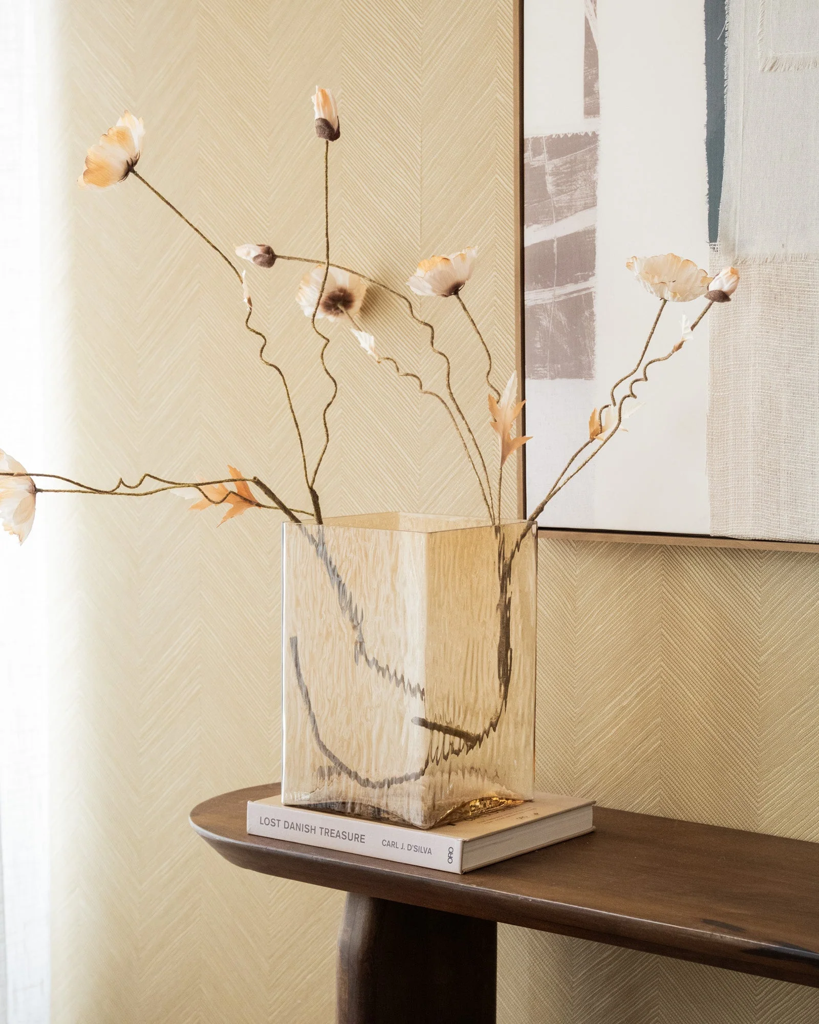 Bloomingville Kunstbloemen Poppy Stem - Image 2