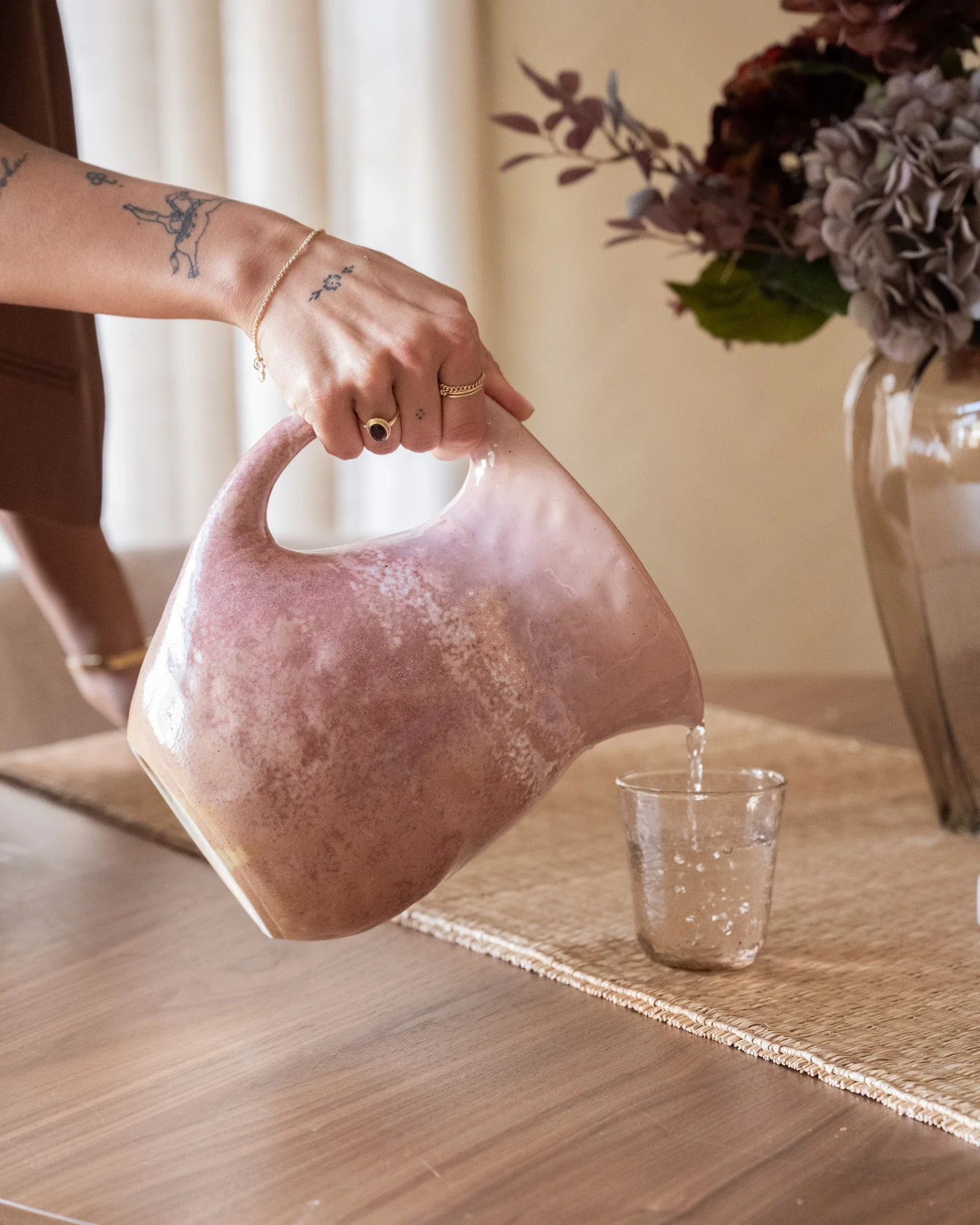 Bloomingville Jug Darlene Pink
