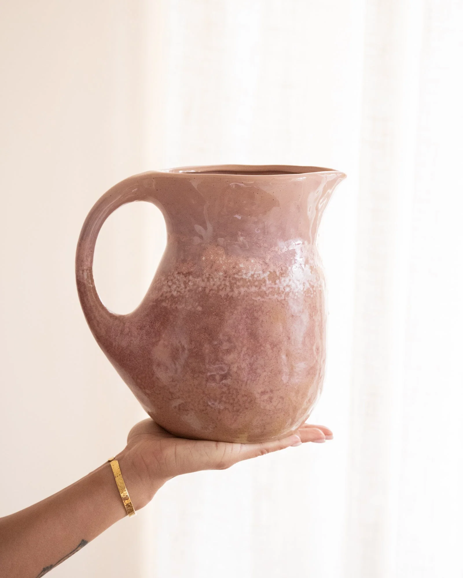 Bloomingville Jug Darlene Pink - Image 3