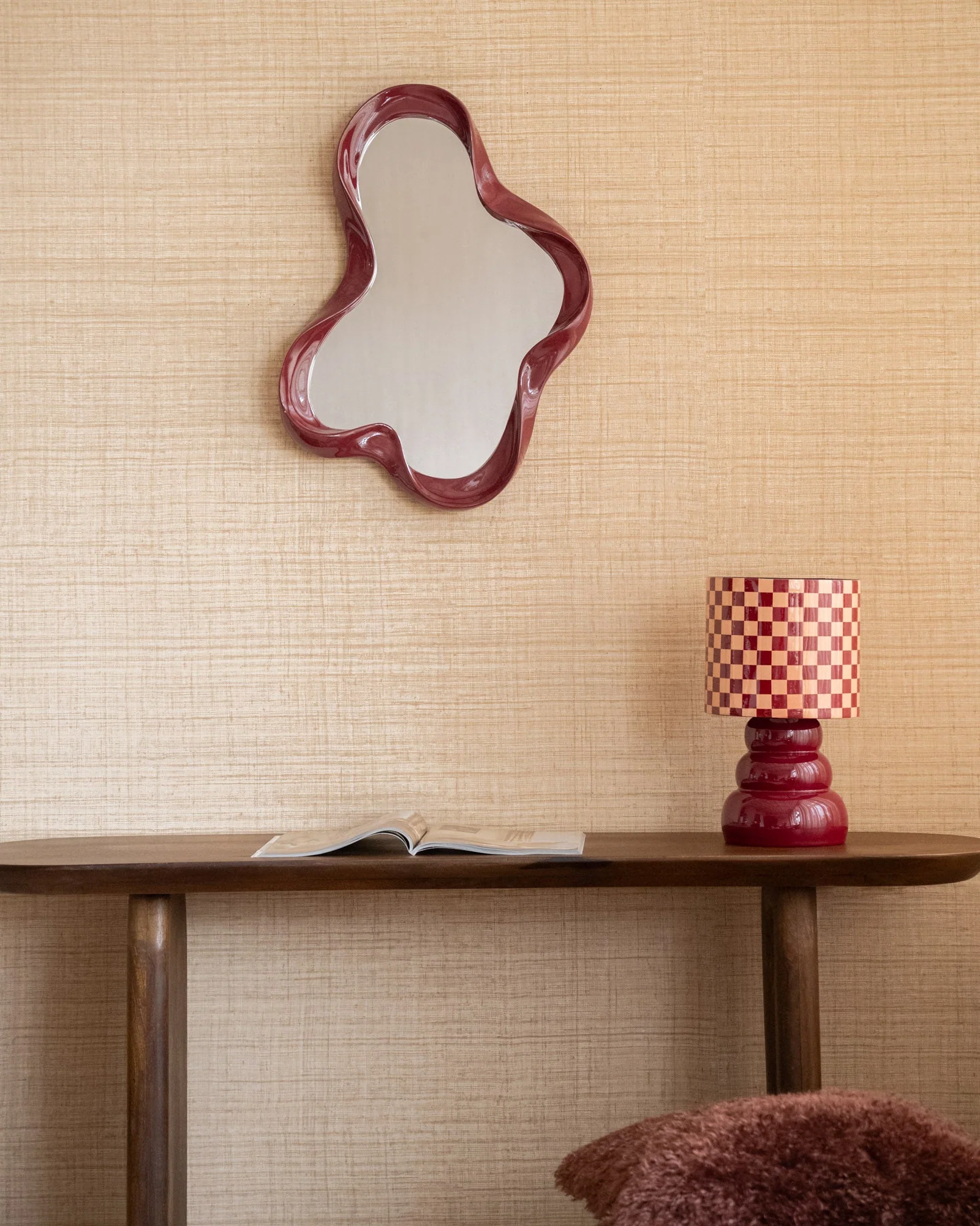 Spiegel Organica Rood