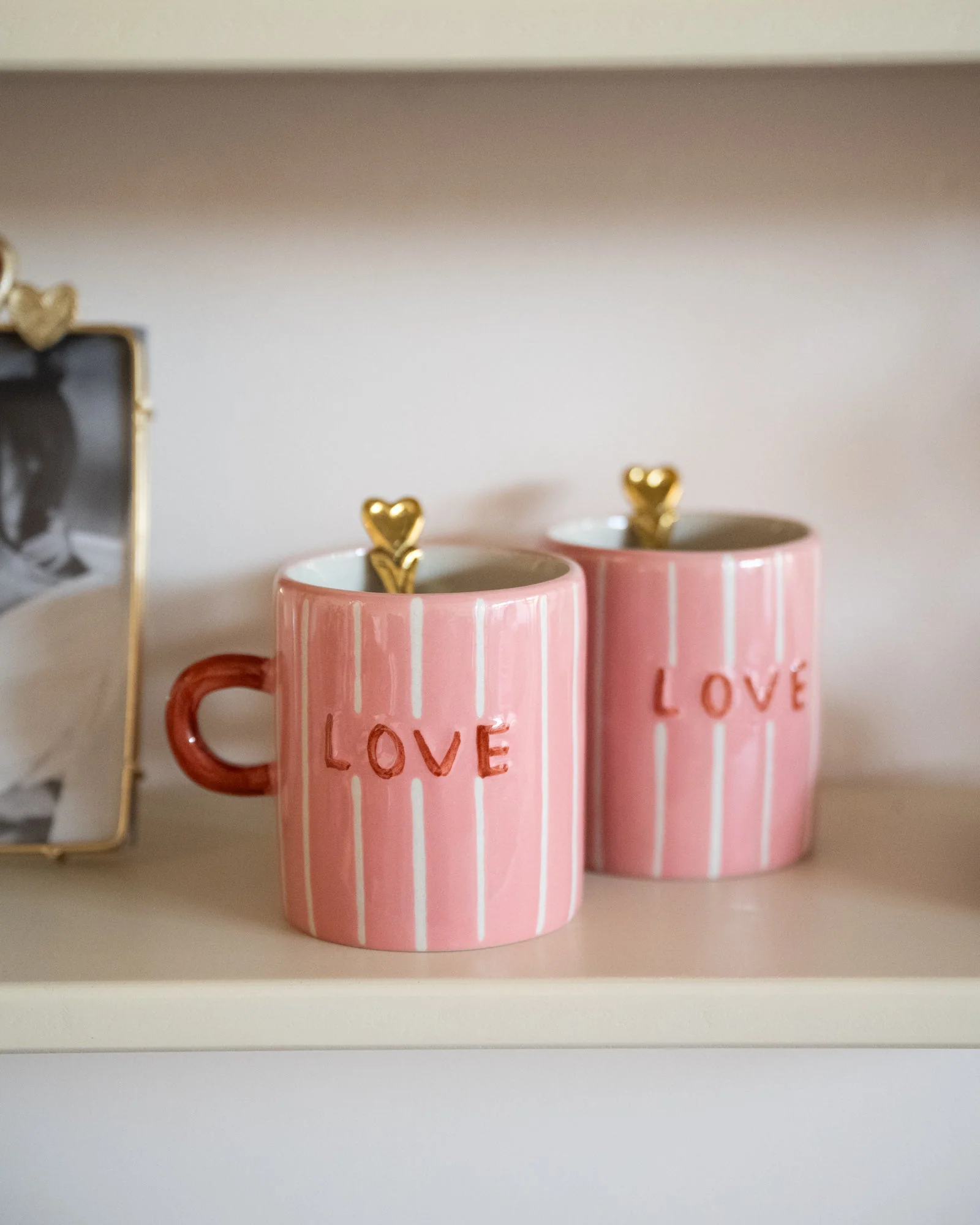Bloomingville Handgeschilderde Mok Cherish Mom - Image 3