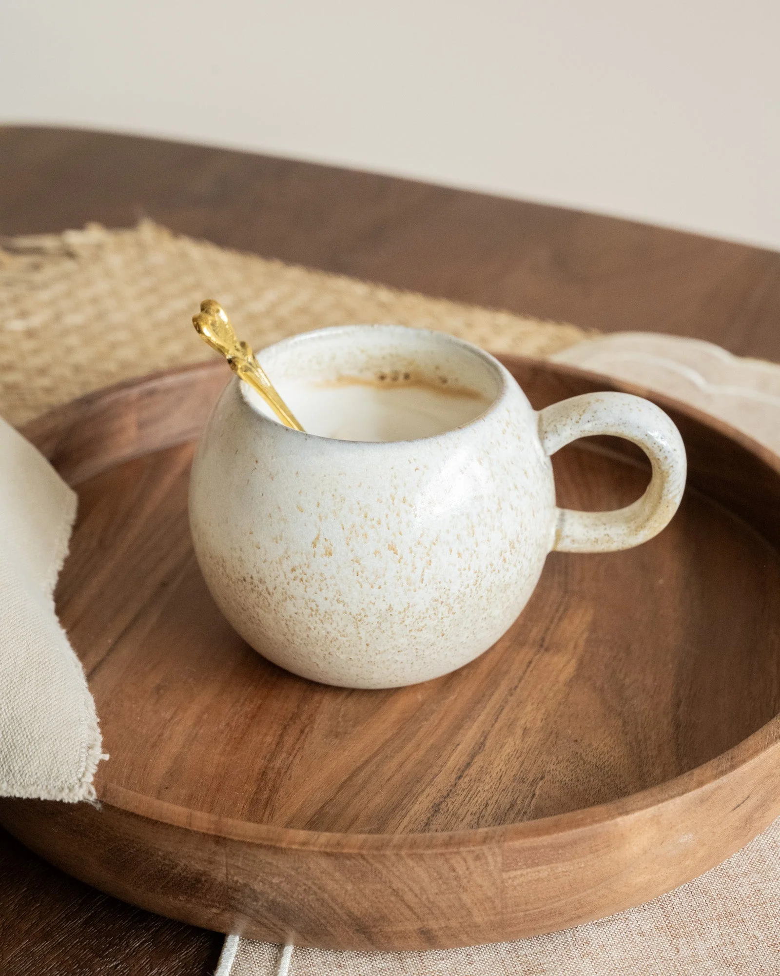 Bloomingville Cappuccino Mug Paula W/Ear