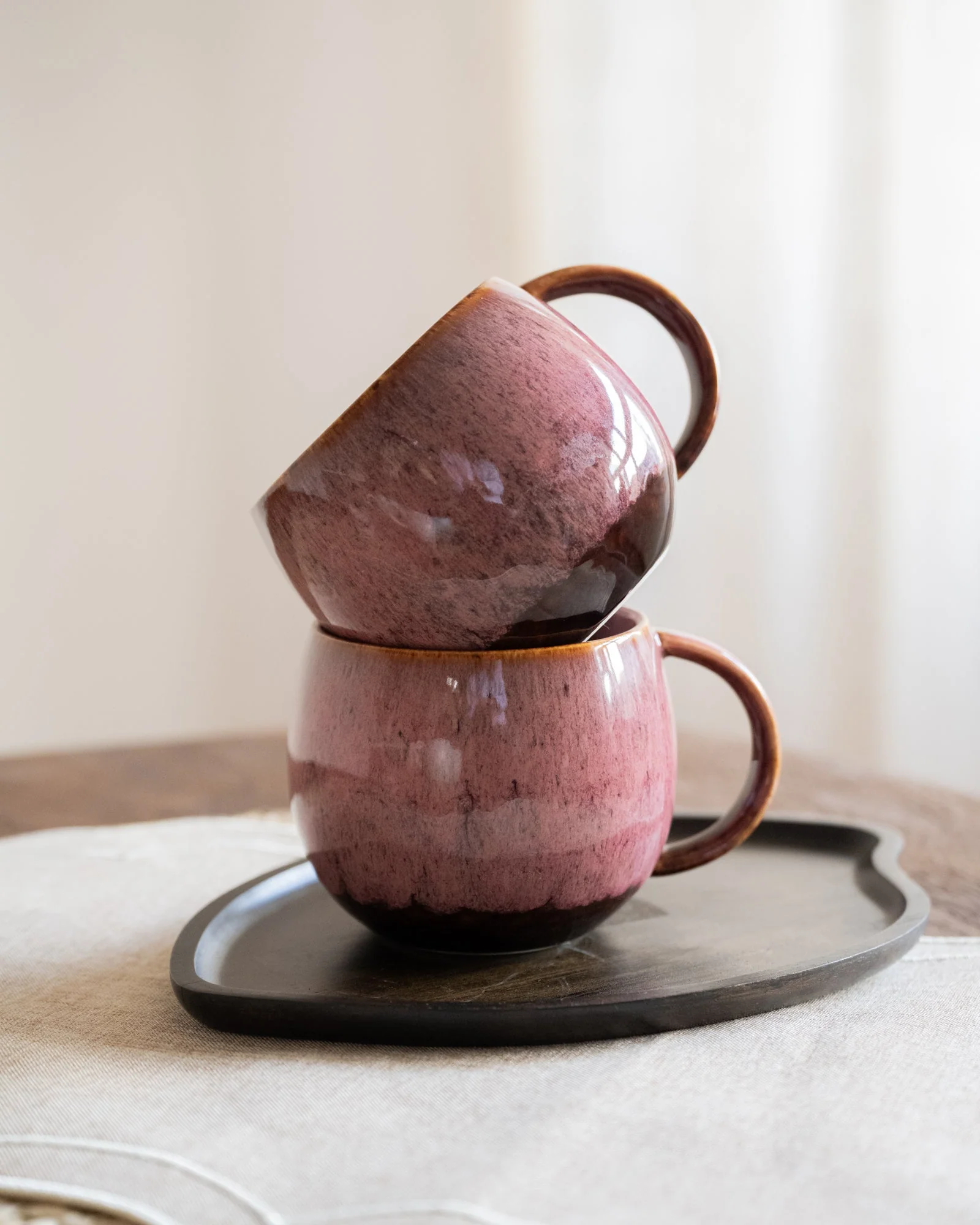 Cappuccino / Latte mok Rayen Roze
