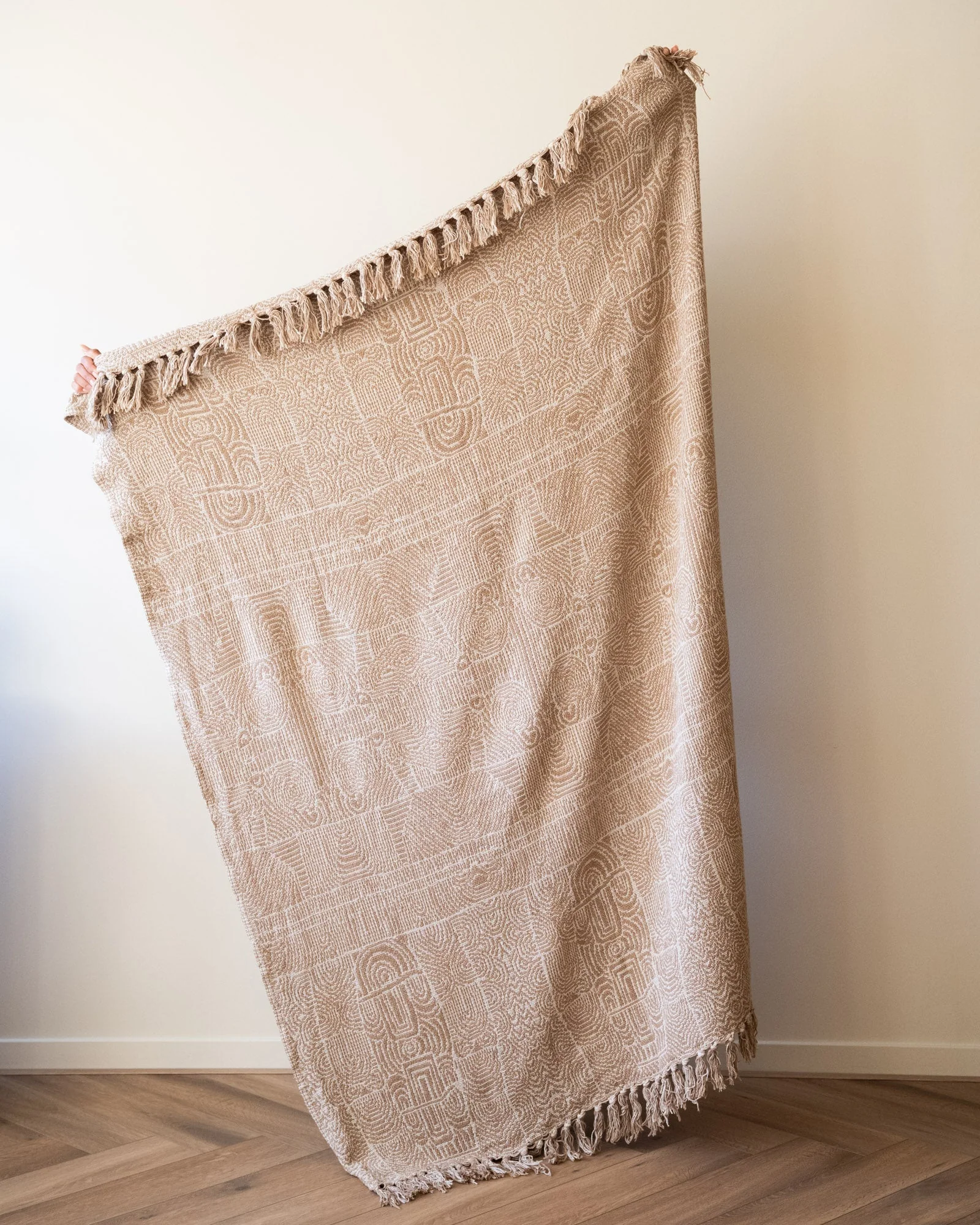 Plaid Bresso Cotton Brown - Image 5
