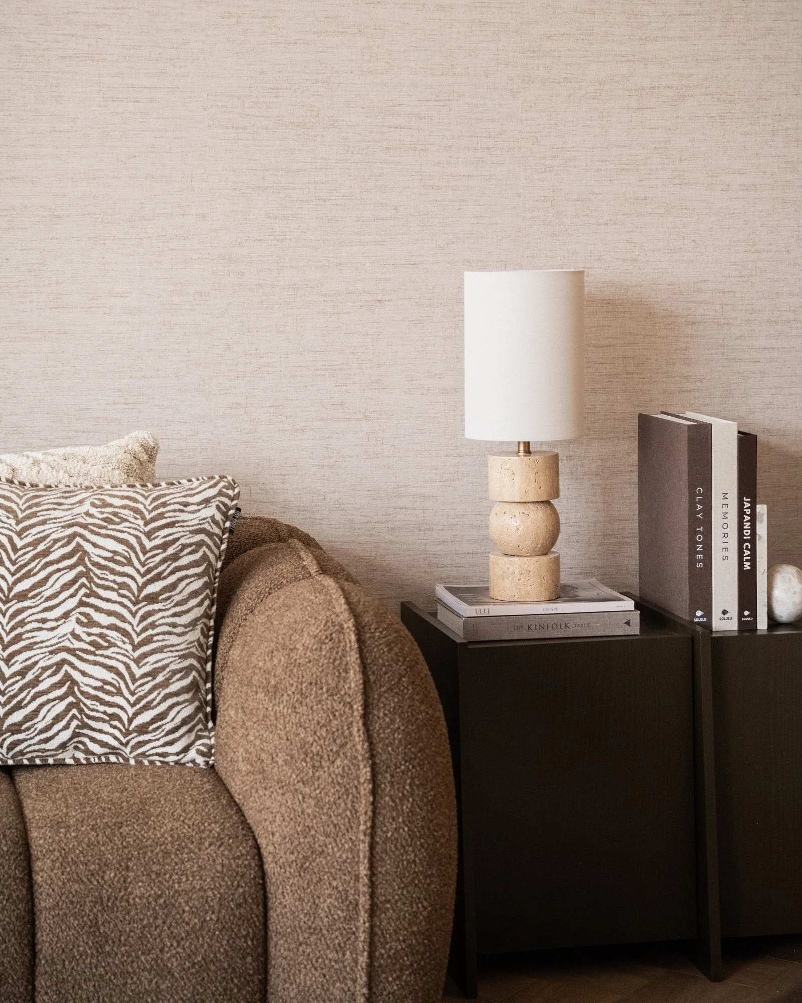 Table Lamp Marci Travertine