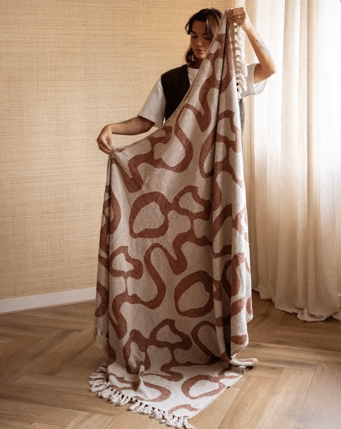 Plaid Recycled Cotton Salobre - Image 3