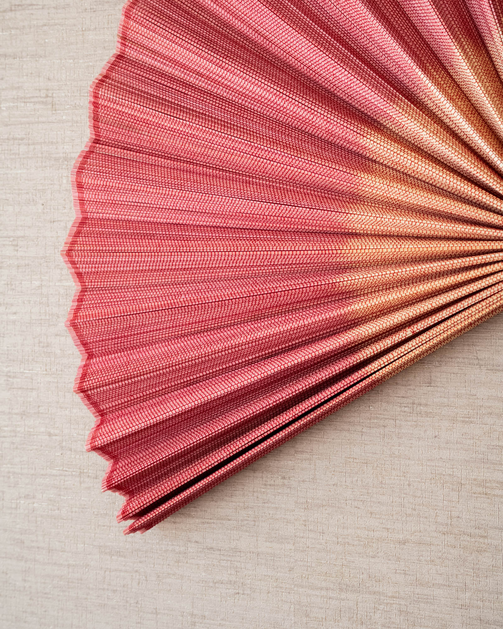 Wall Decor / Wall Fan Bamboo Rose - Image 6