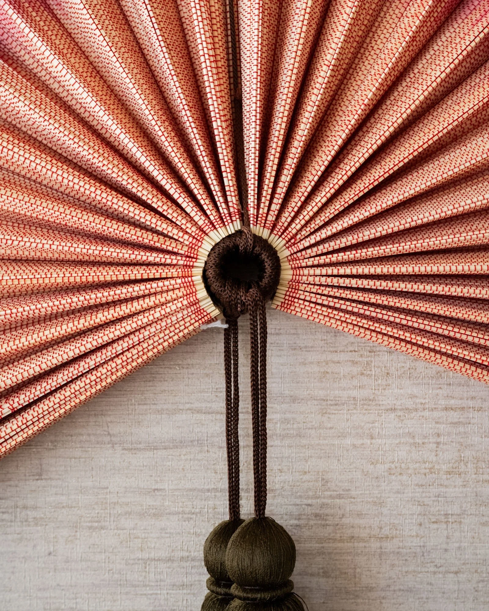 Wall Decor / Wall Fan Bamboo Rose - Image 7