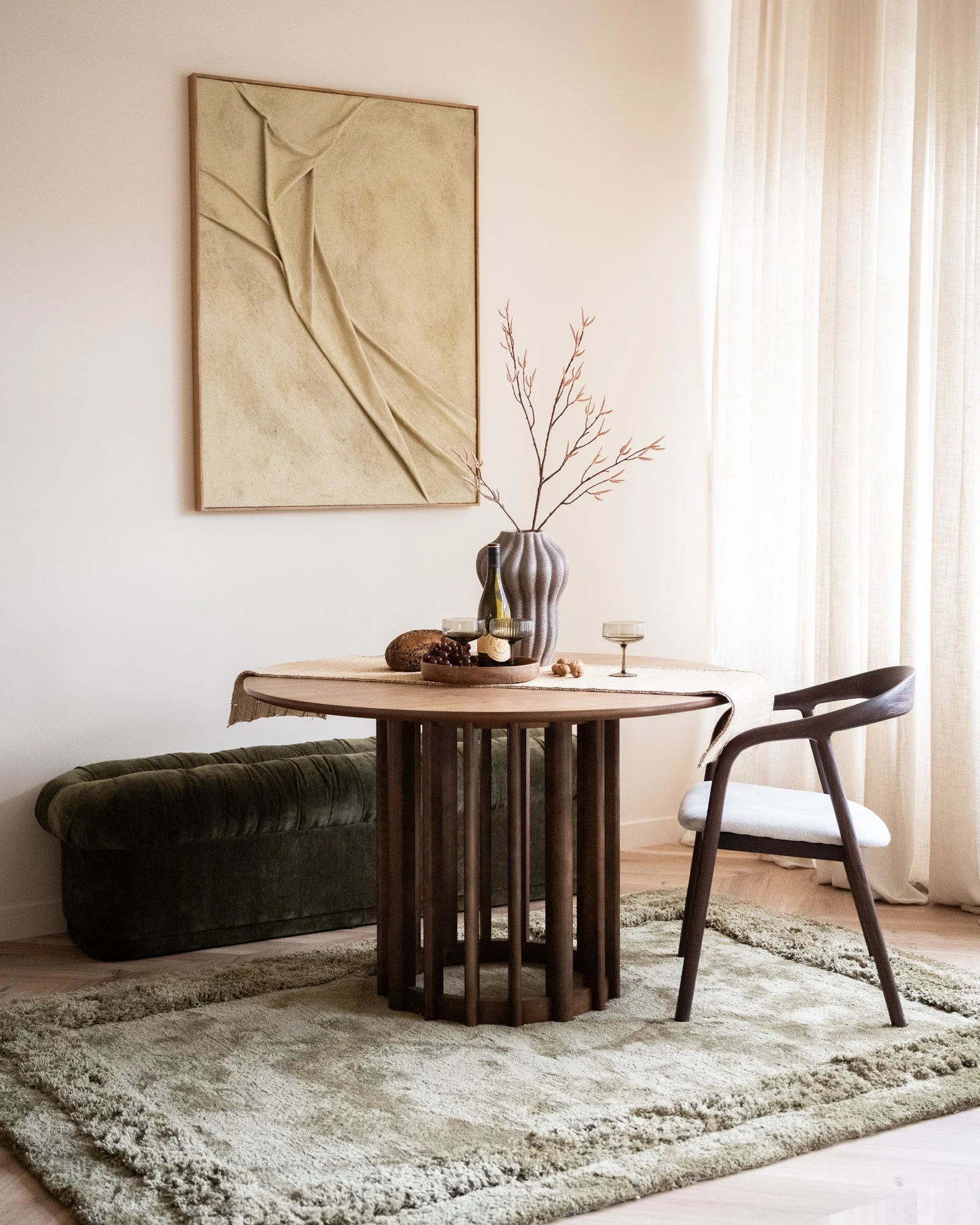 Bench Nook Olive Green - Image 4