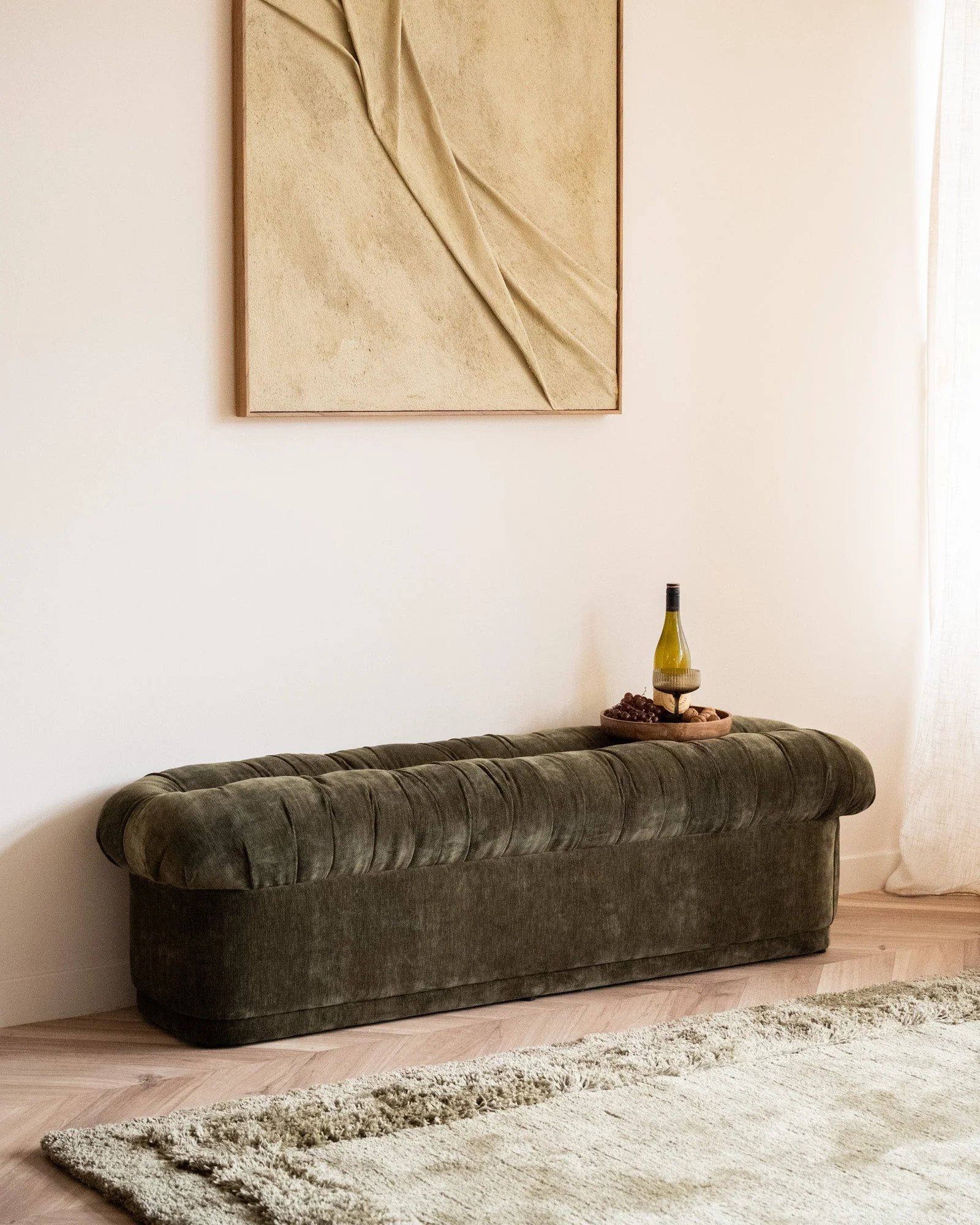 Bench Nook Olive Green - Image 8