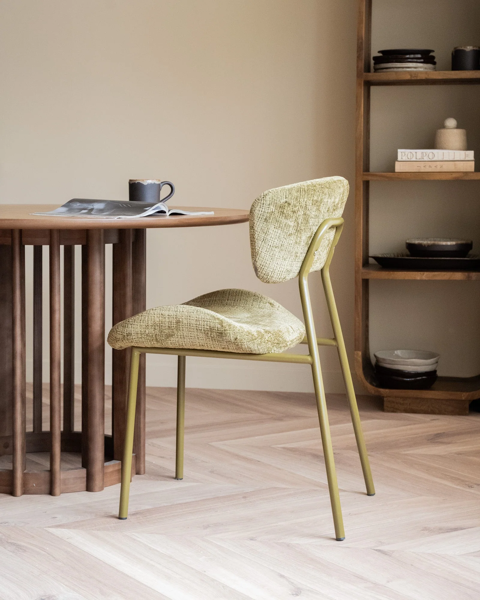 Dining Chair Dare Olive Green - Image 5