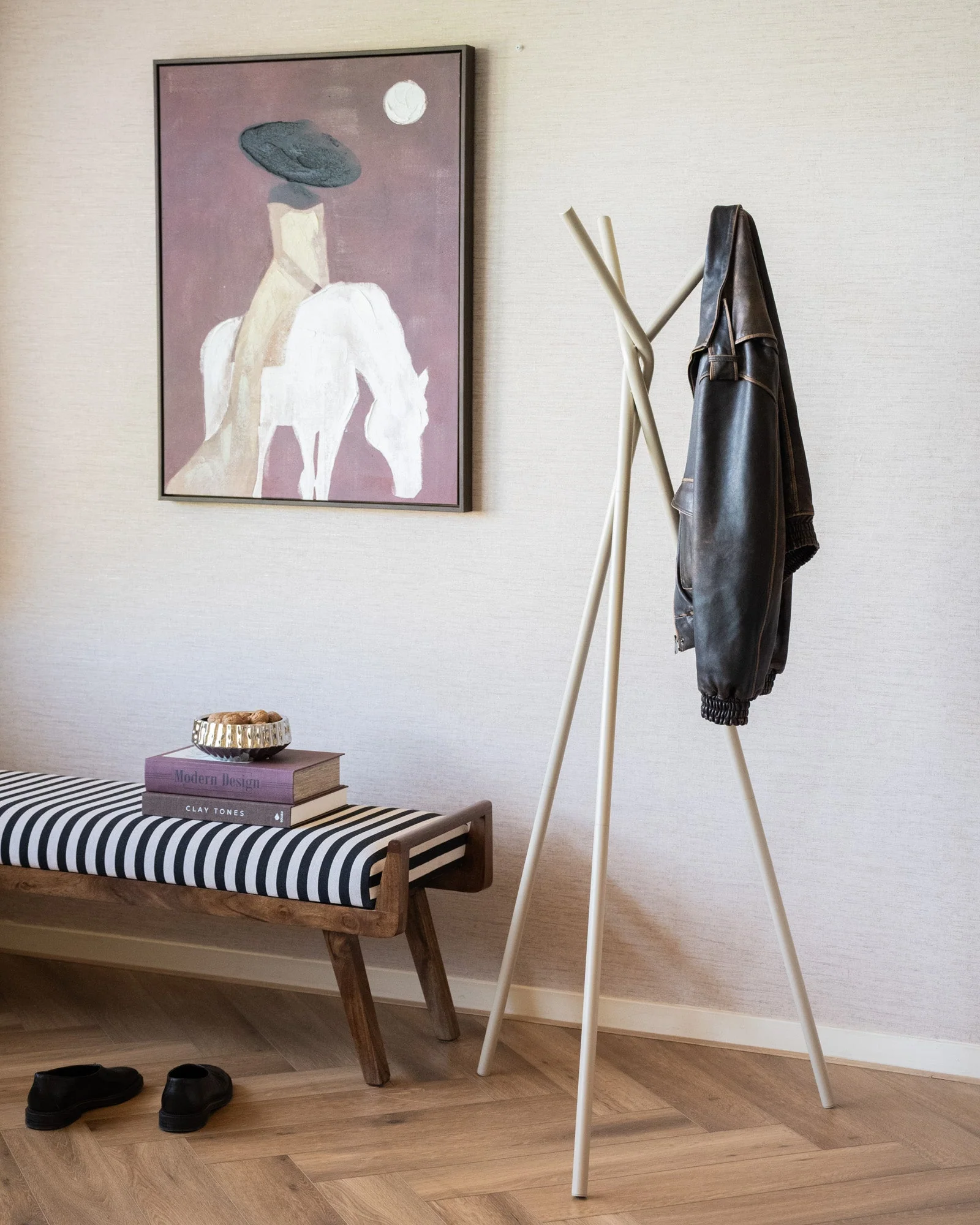Staande Kapstok Matto Beige