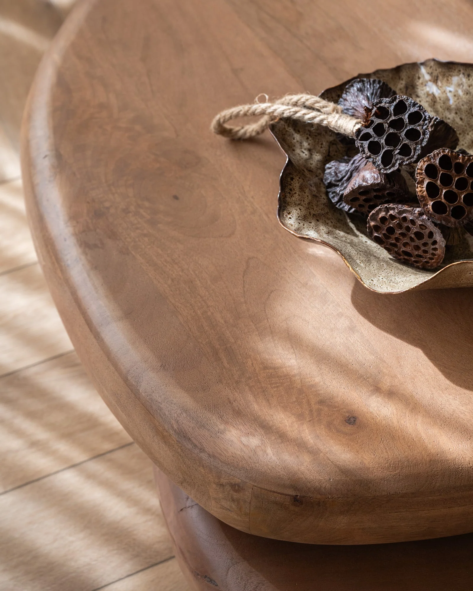 Salontafel Rotating Light Brown - Image 3