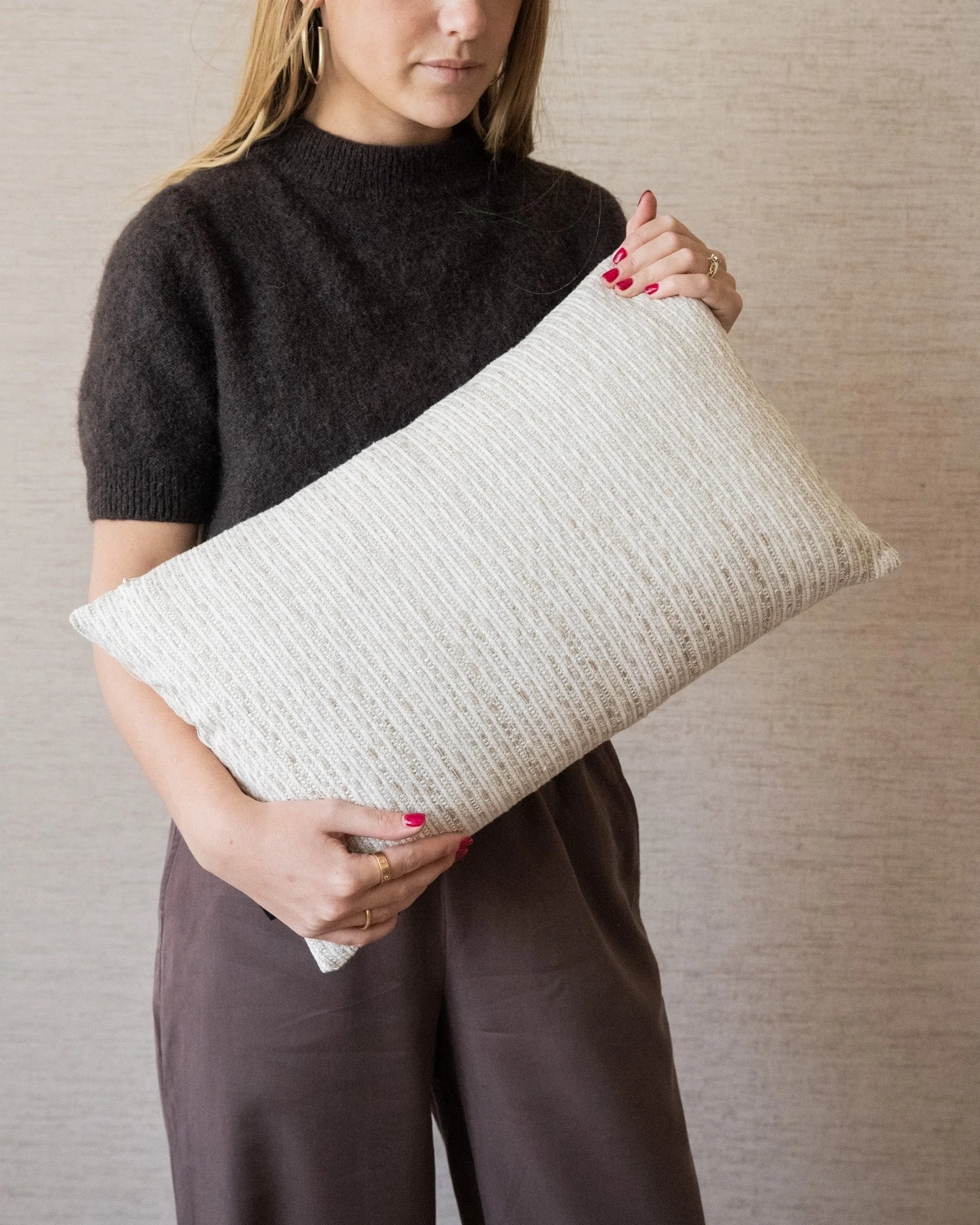 Cushion Clay Linen Beige - Image 3