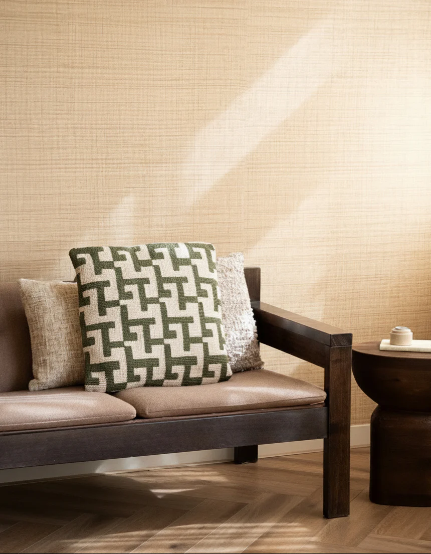 Cushion Ziggy Weave Green - Image 3