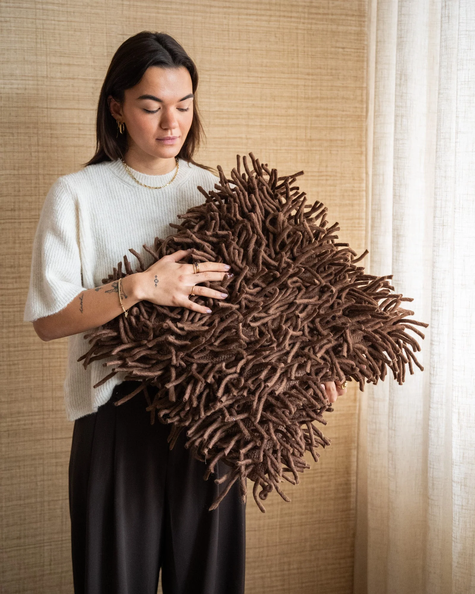 Cushion Moppy Chocolate Brown