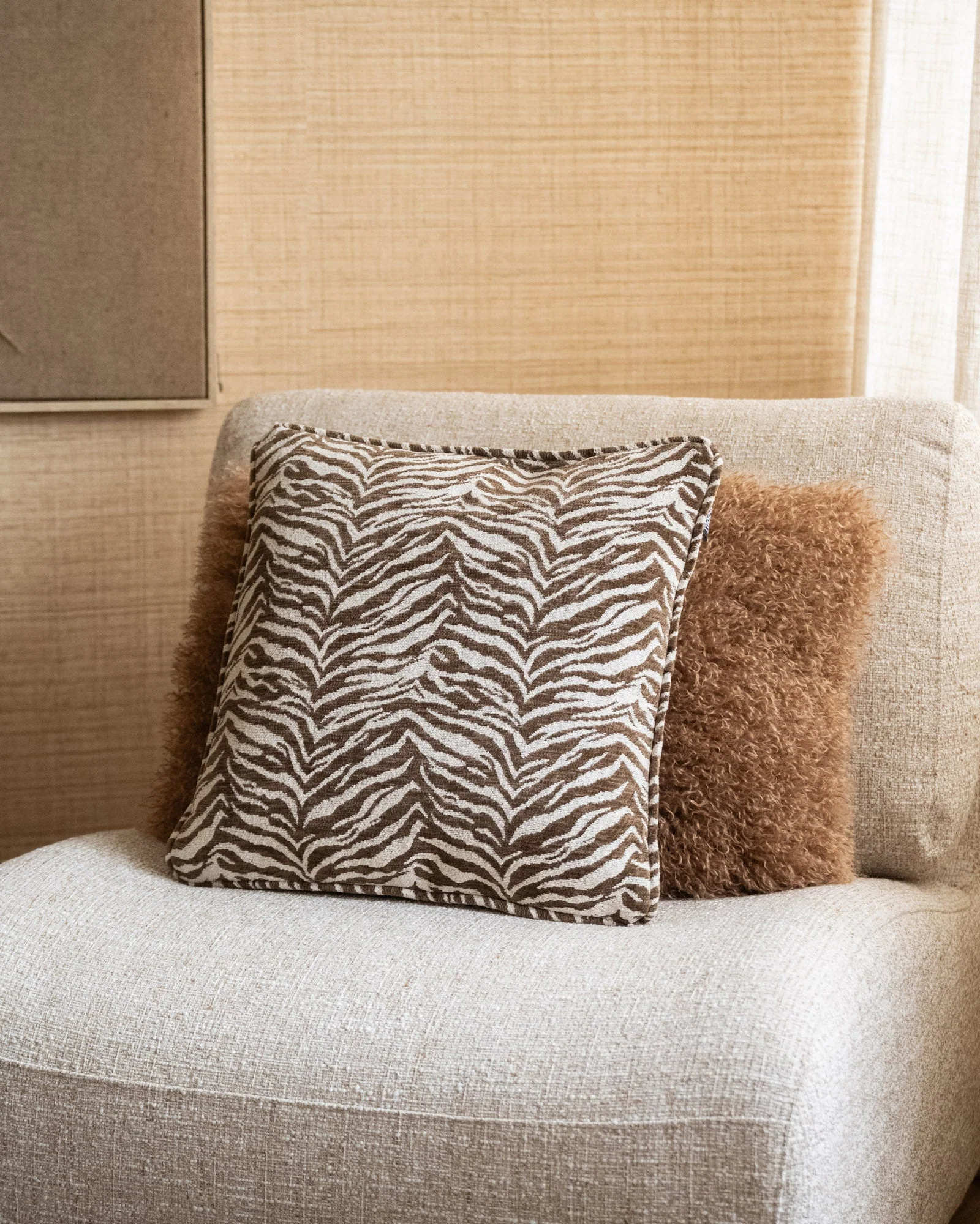 Cushion Rika Brown 45x45 - Image 3