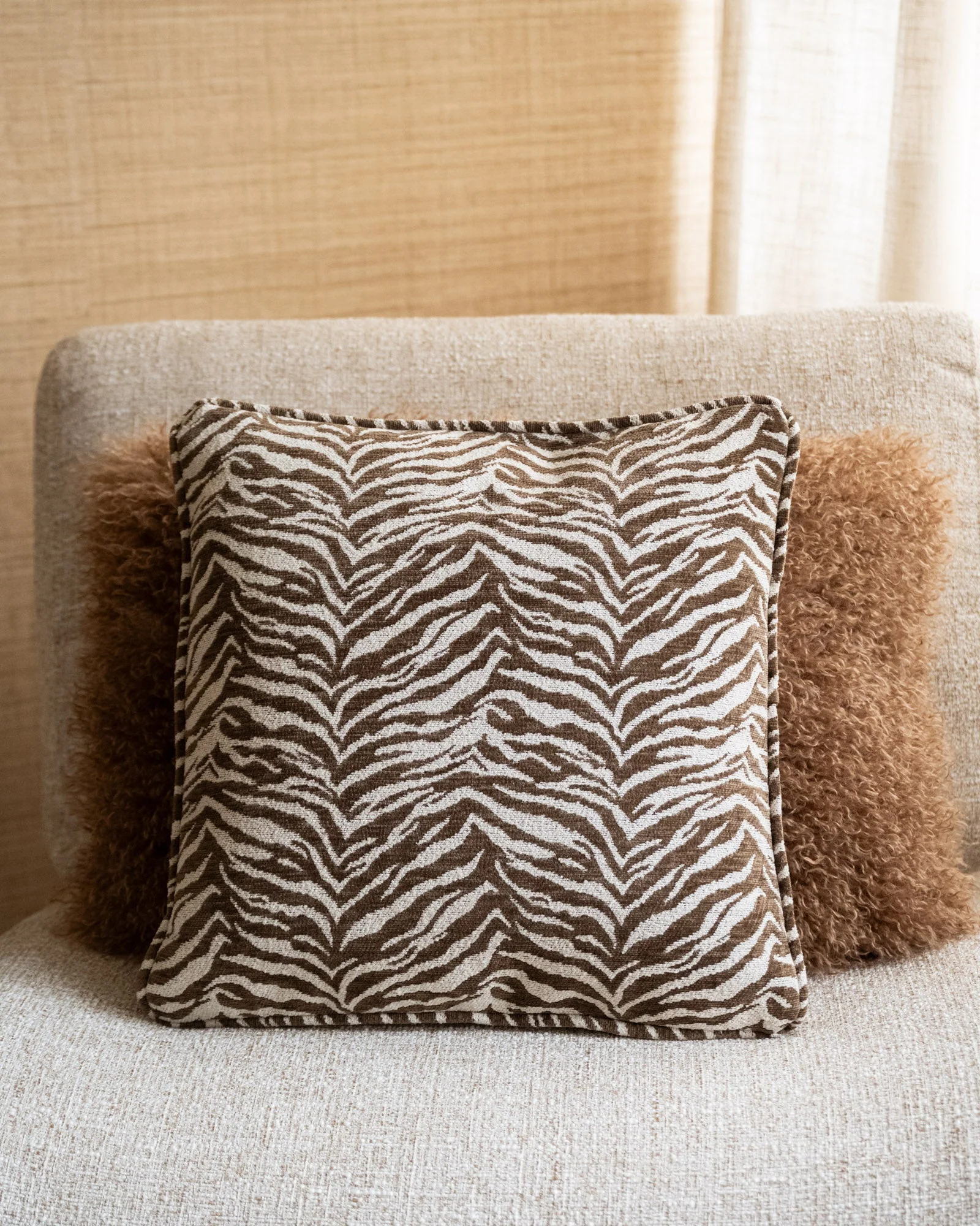 Cushion Rika Brown 45x45 - Image 4