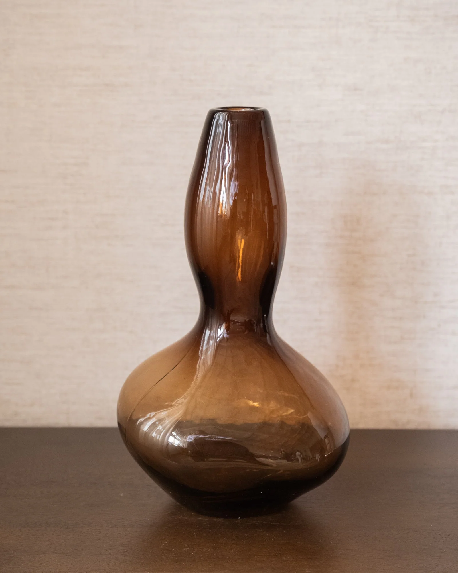Deco Vaas Suna Glass Brown - Image 9